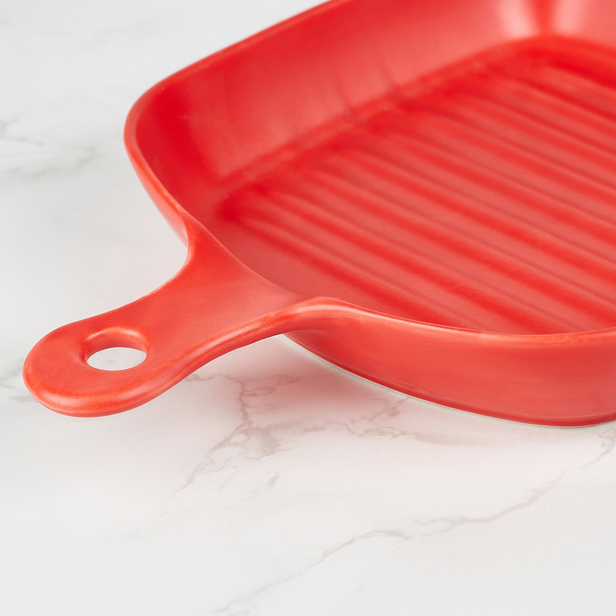Ace Ceramic Square Serving Platter in Assorted Colour