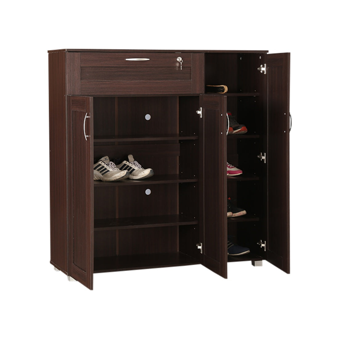Morley Shoe Rack in Wenge Colour