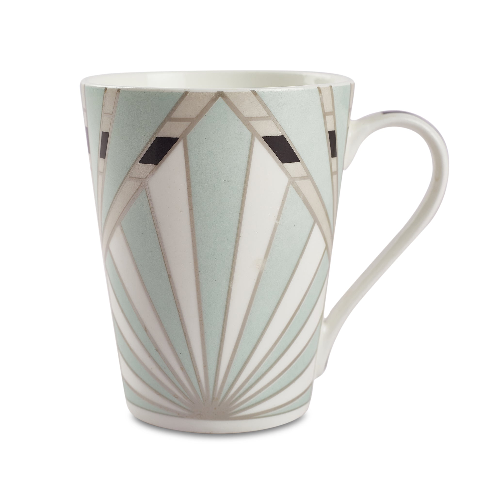 Sapphire Bone China Coffee Mug Set of 4 in Blue Colour