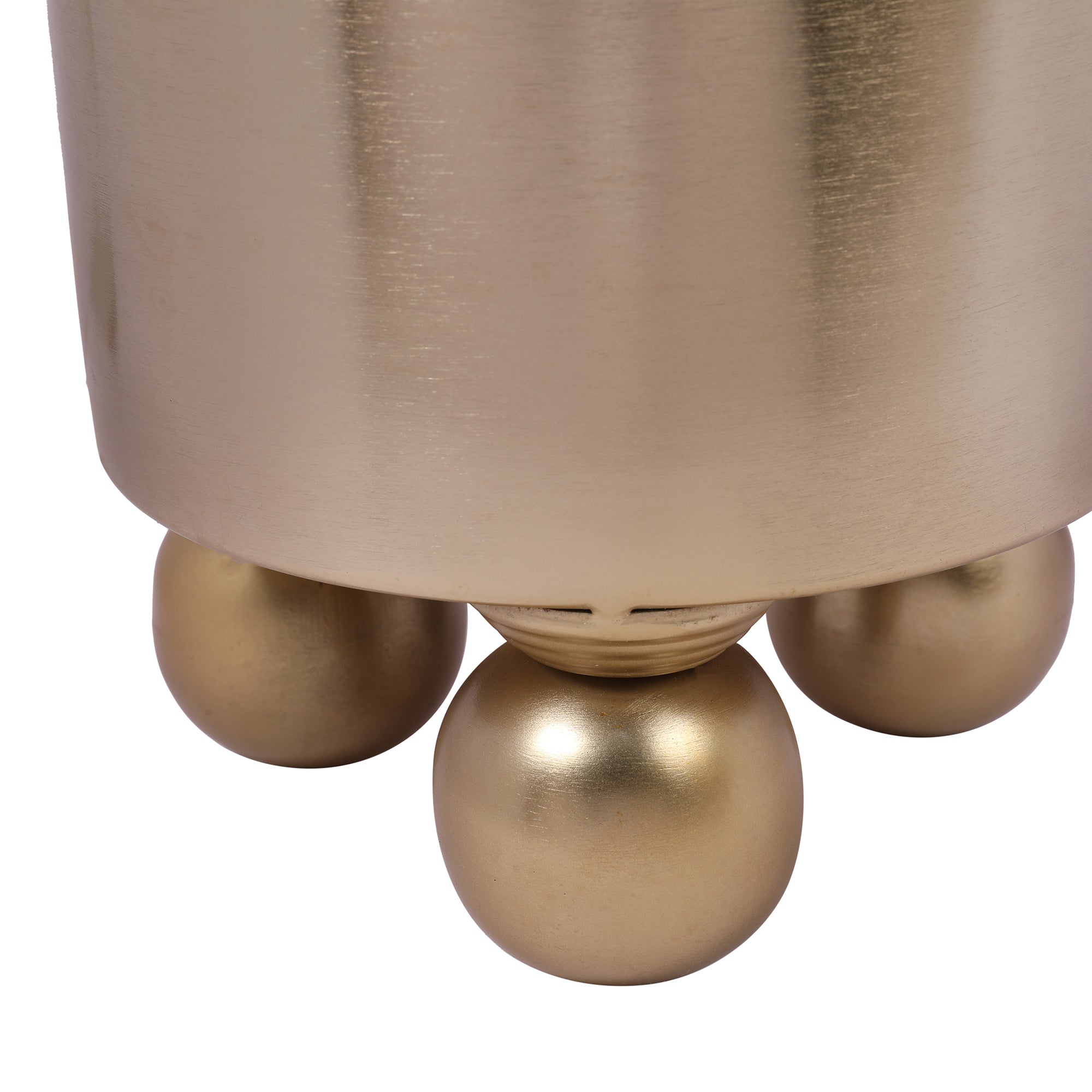 Cosmos Metal Planter 25 cm in Gold Colour