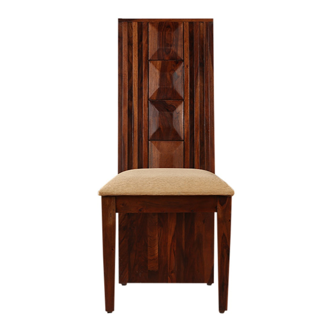 Woodrow Sheesham Wood(Rosewood) 4 Seater Dining Set in Honey Colour