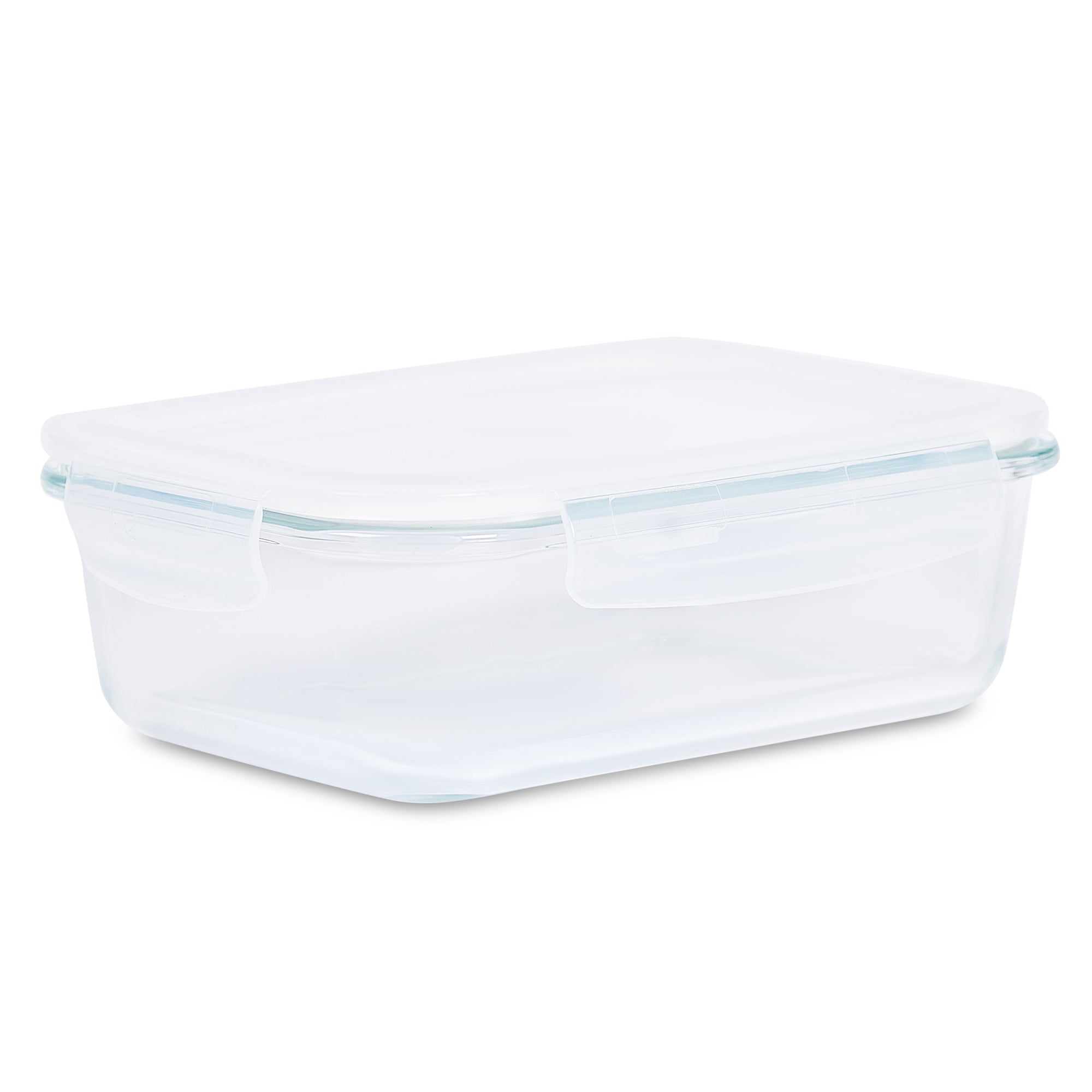 Fiesta Borosilicate Glass Clip Lock Container Set of 3 in Clear Colour