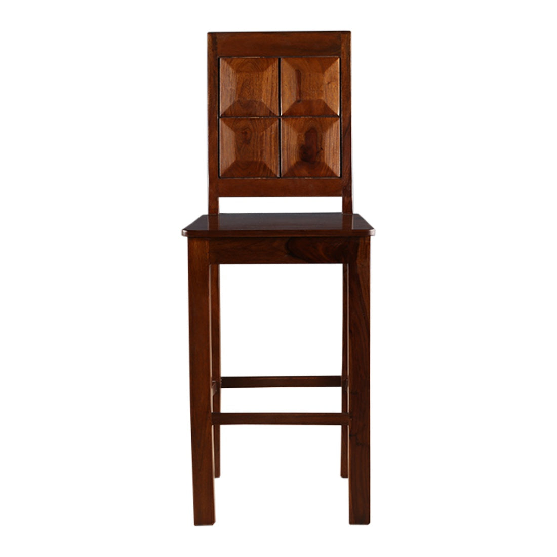 Woodrow Sheesham Wood(Rosewood) Bar stool in Honey Colour