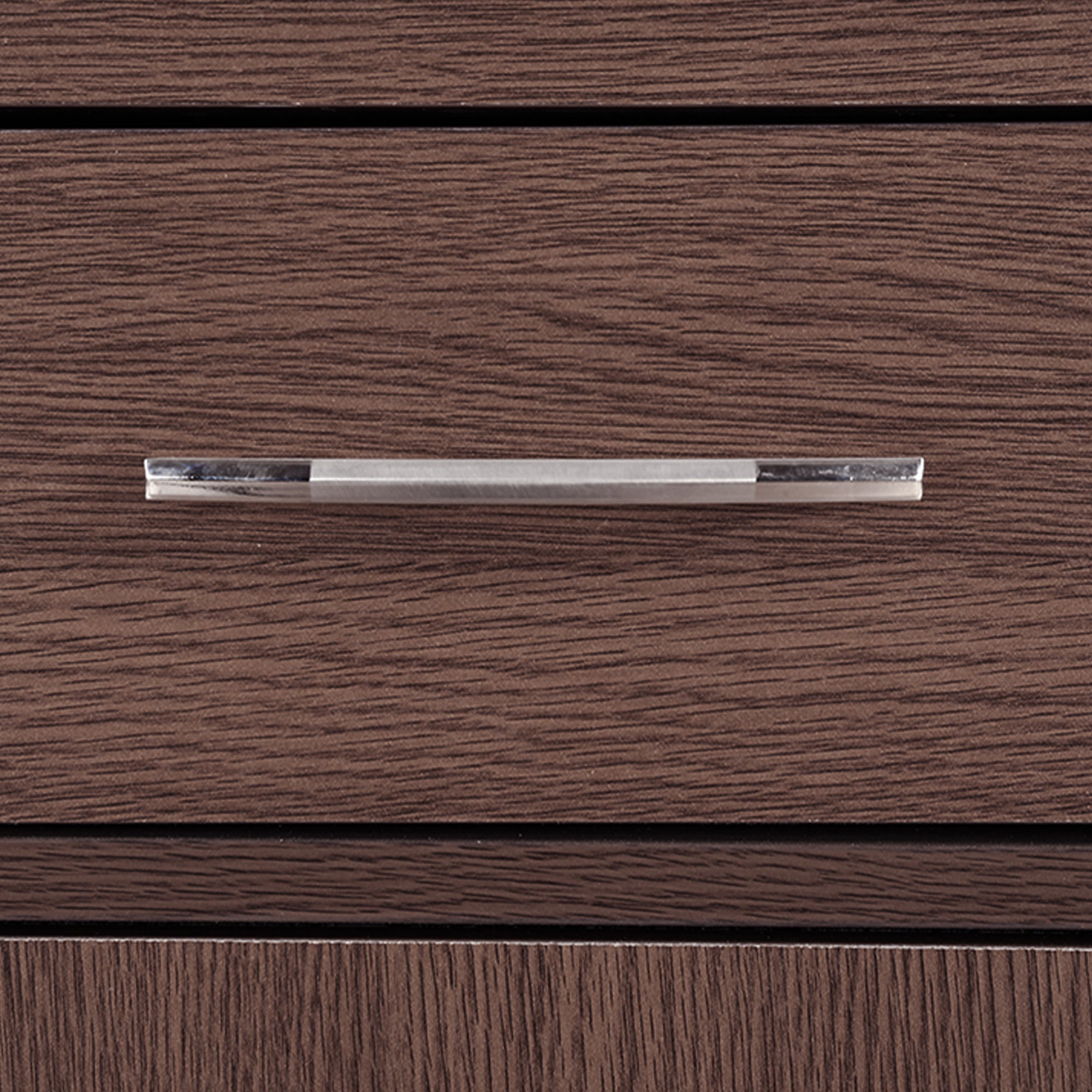 Albert Engineered Wood 3 Door Cabinet in Oak Colour