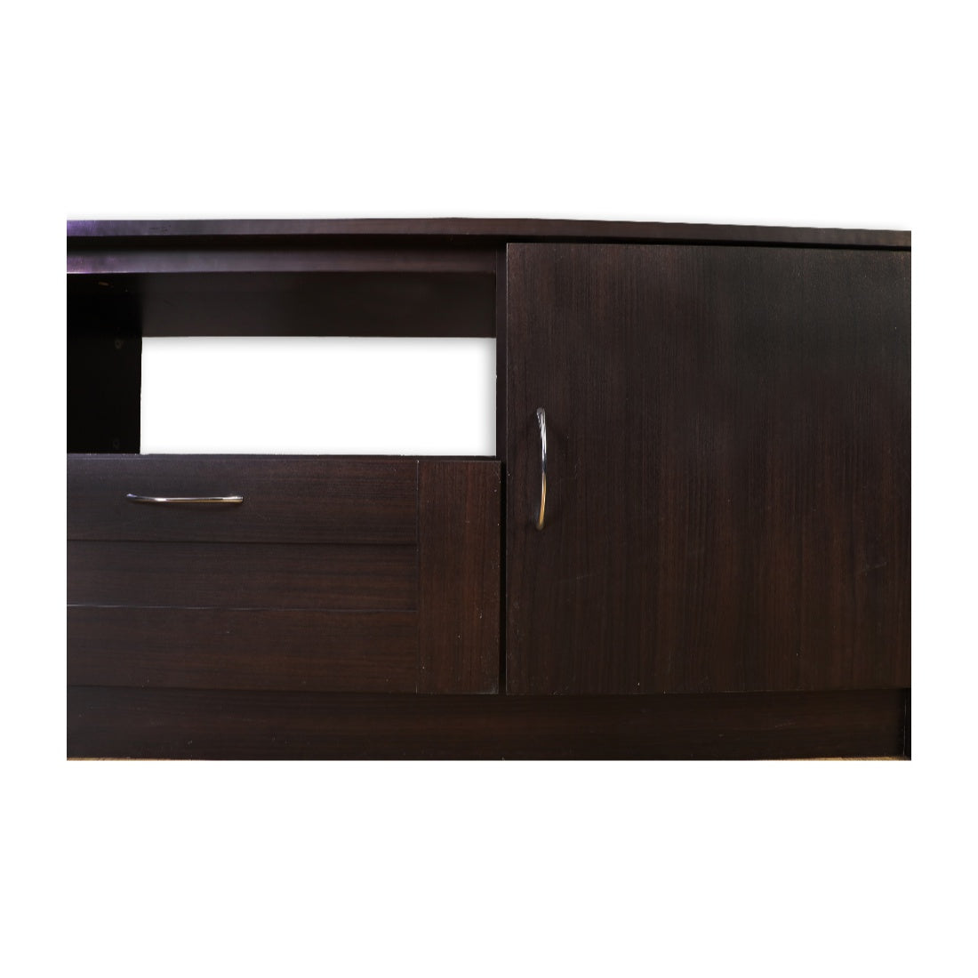 Missouri Engineered Wood Wall Unit in Dark Walnut Colour