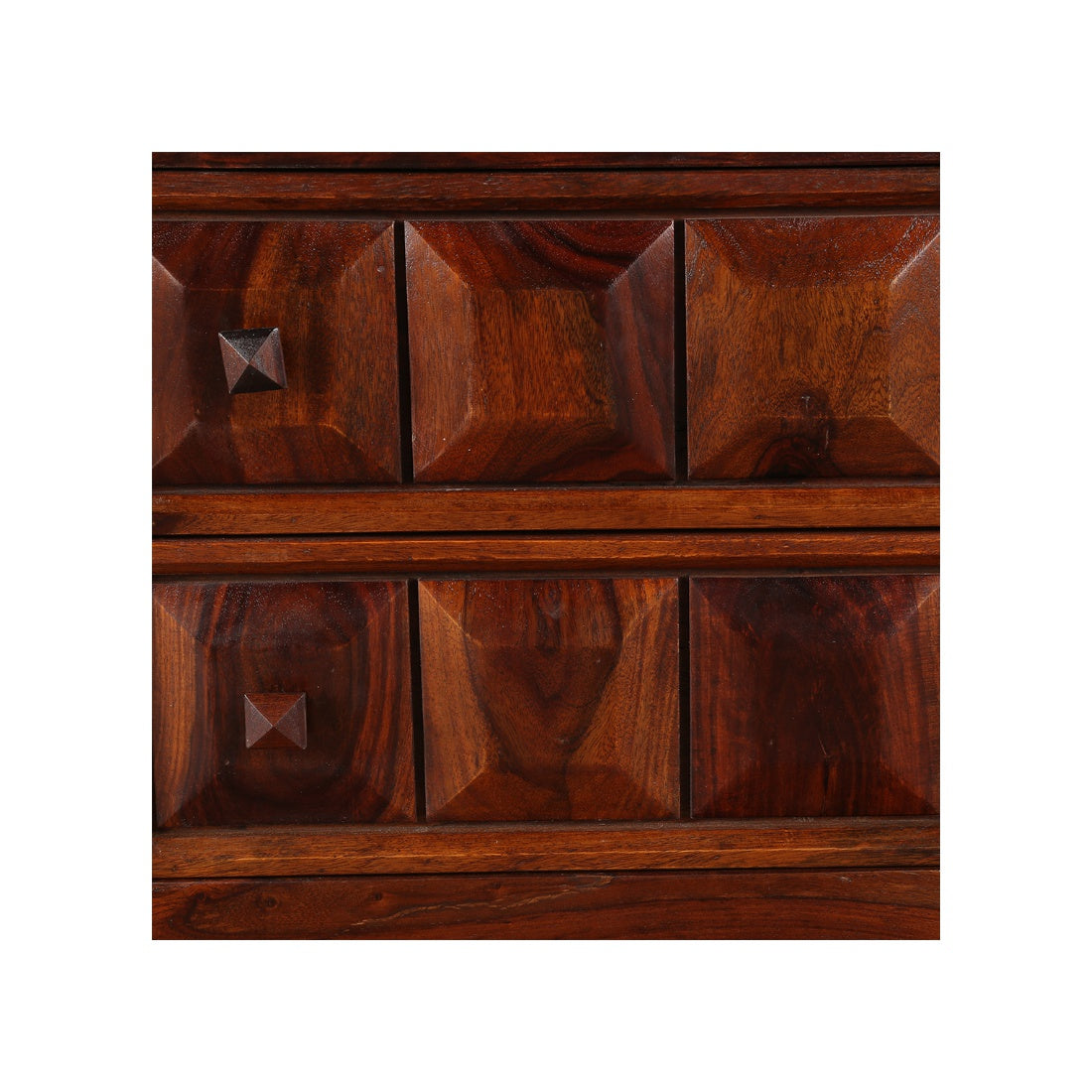 Woodrow Sheesham Wood(Rosewood) TV Unit in HONEY Colour