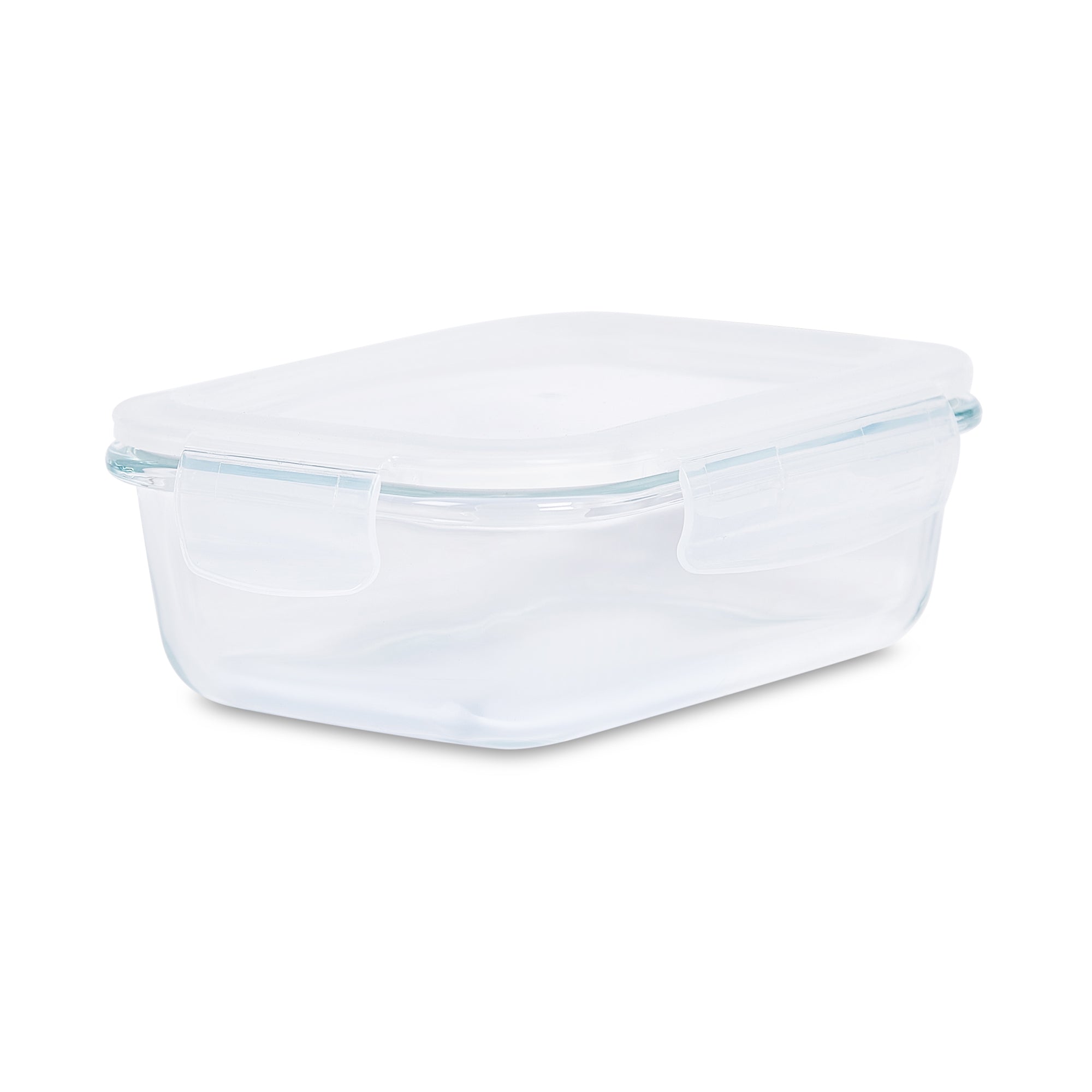Fiesta Borosilicate Glass Clip Lock Container Set of 3 in Clear Colour