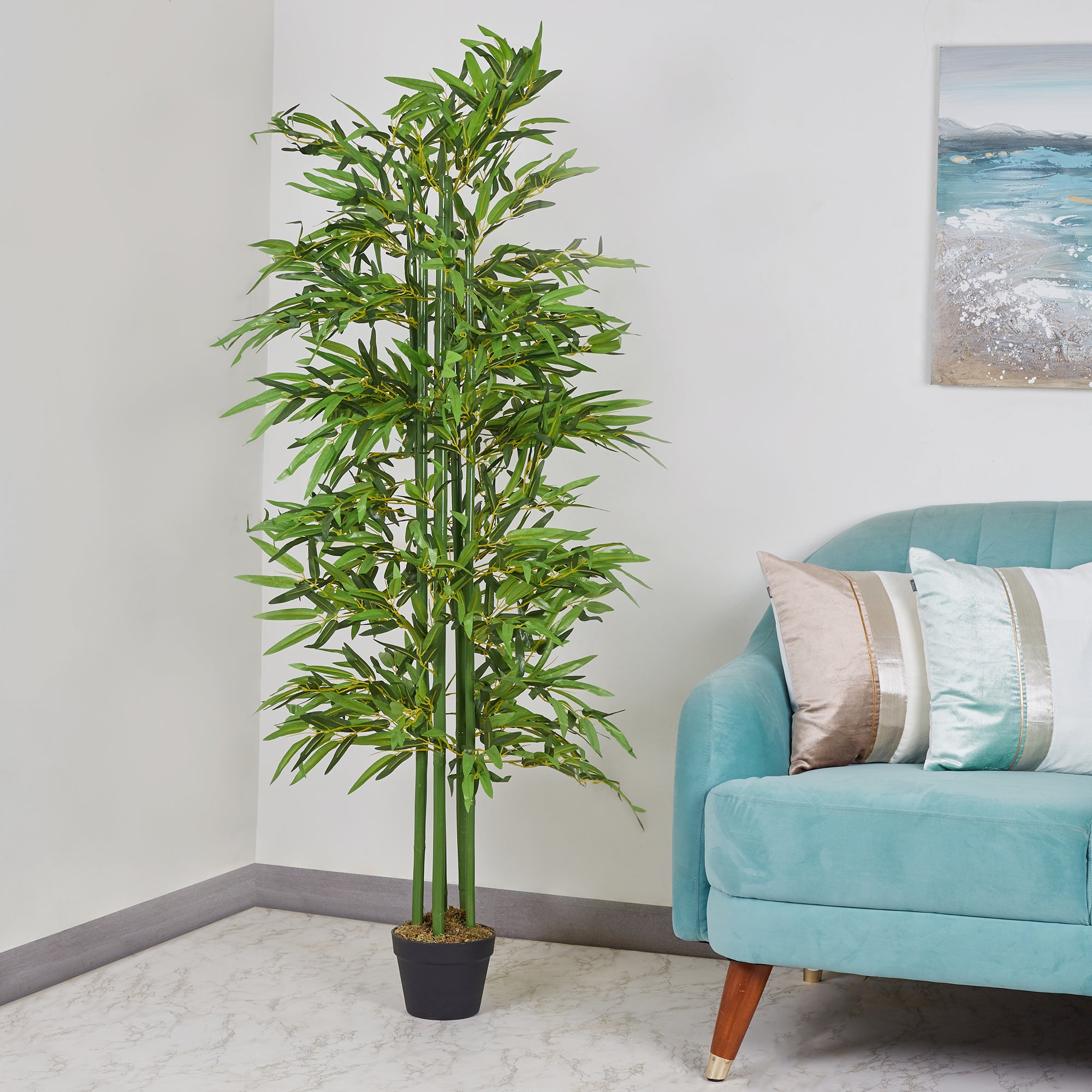 Ilana Artificial Bamboo Potted Tree 180Cm in Green Colour