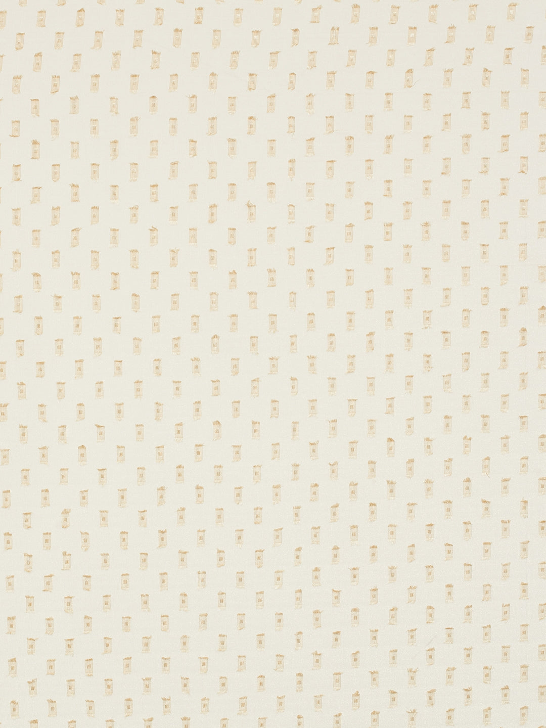 Amour Set of 2 Dobby Window sheer Curtains 5 feet in Gold Colour
