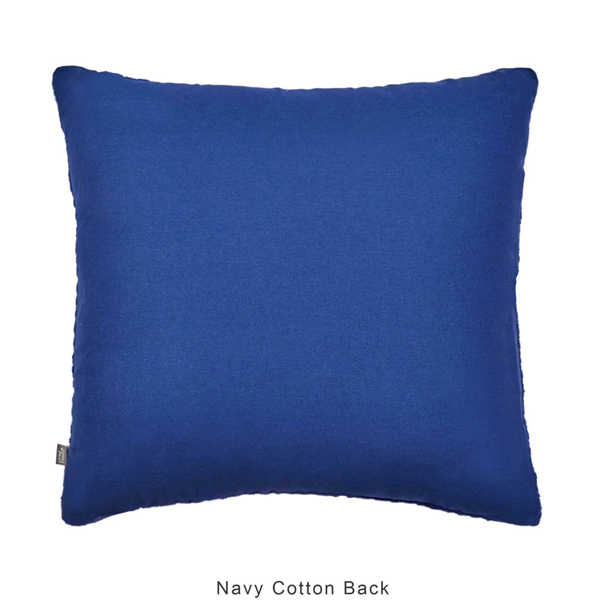 Pop Modern  Solid Textured Cushion Cover 45x45 Cm in Navy Colour