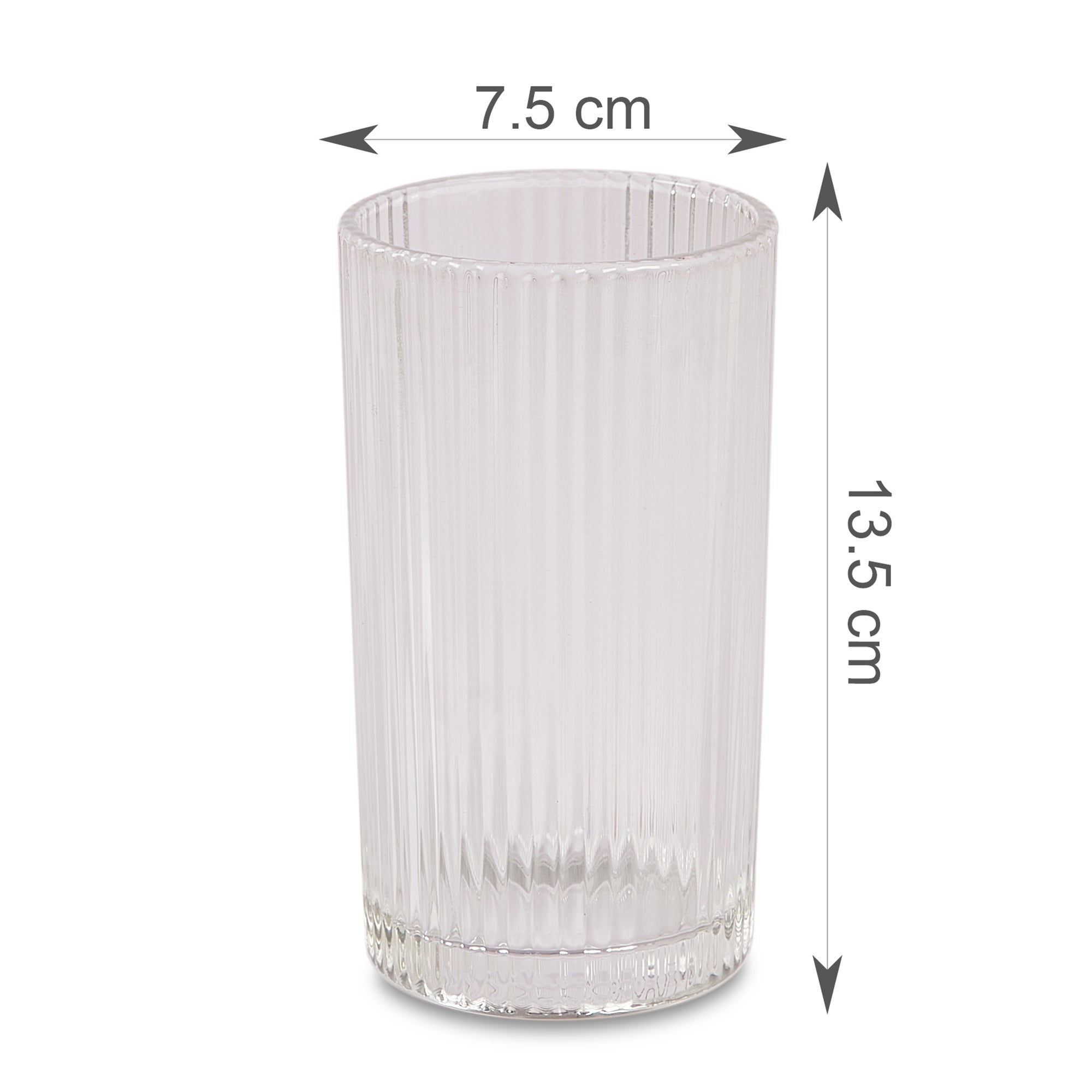 Sapphire  Jug & Tumbler Set of 7 in Transparent Colour