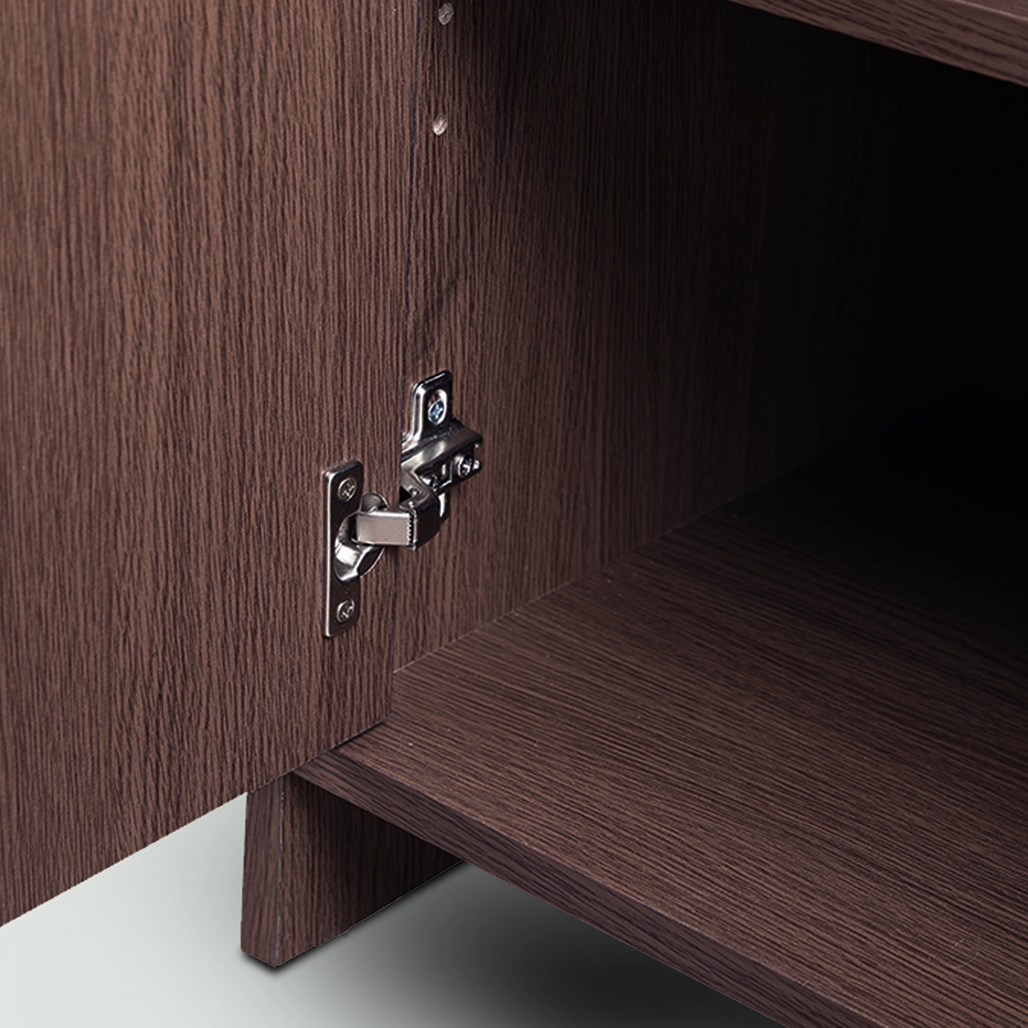 Albert Engineered Wood 2 Door Cabinet in Oak Colour