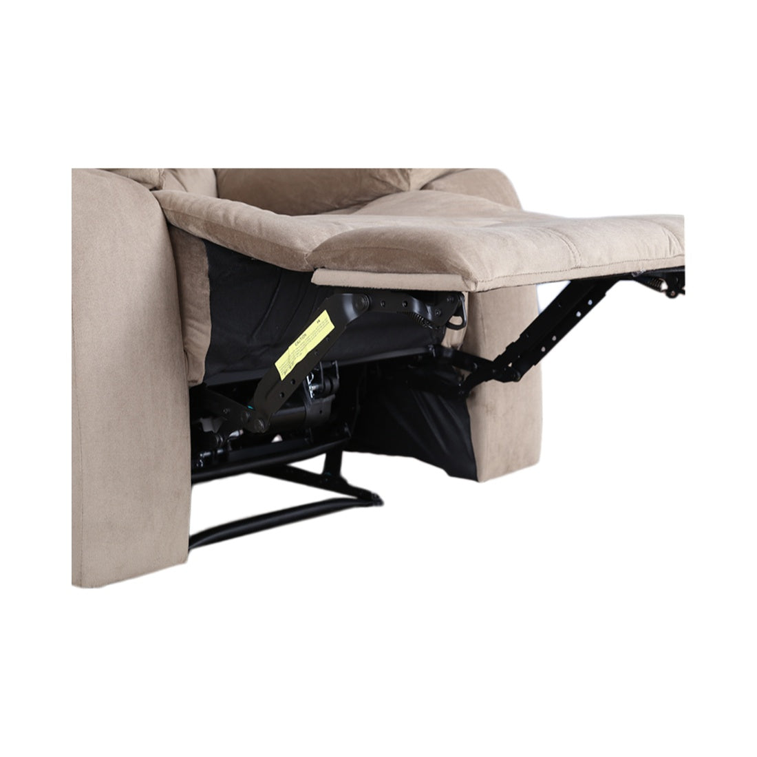 Bradford Fabric Single Seater Recliner in Beige Colour