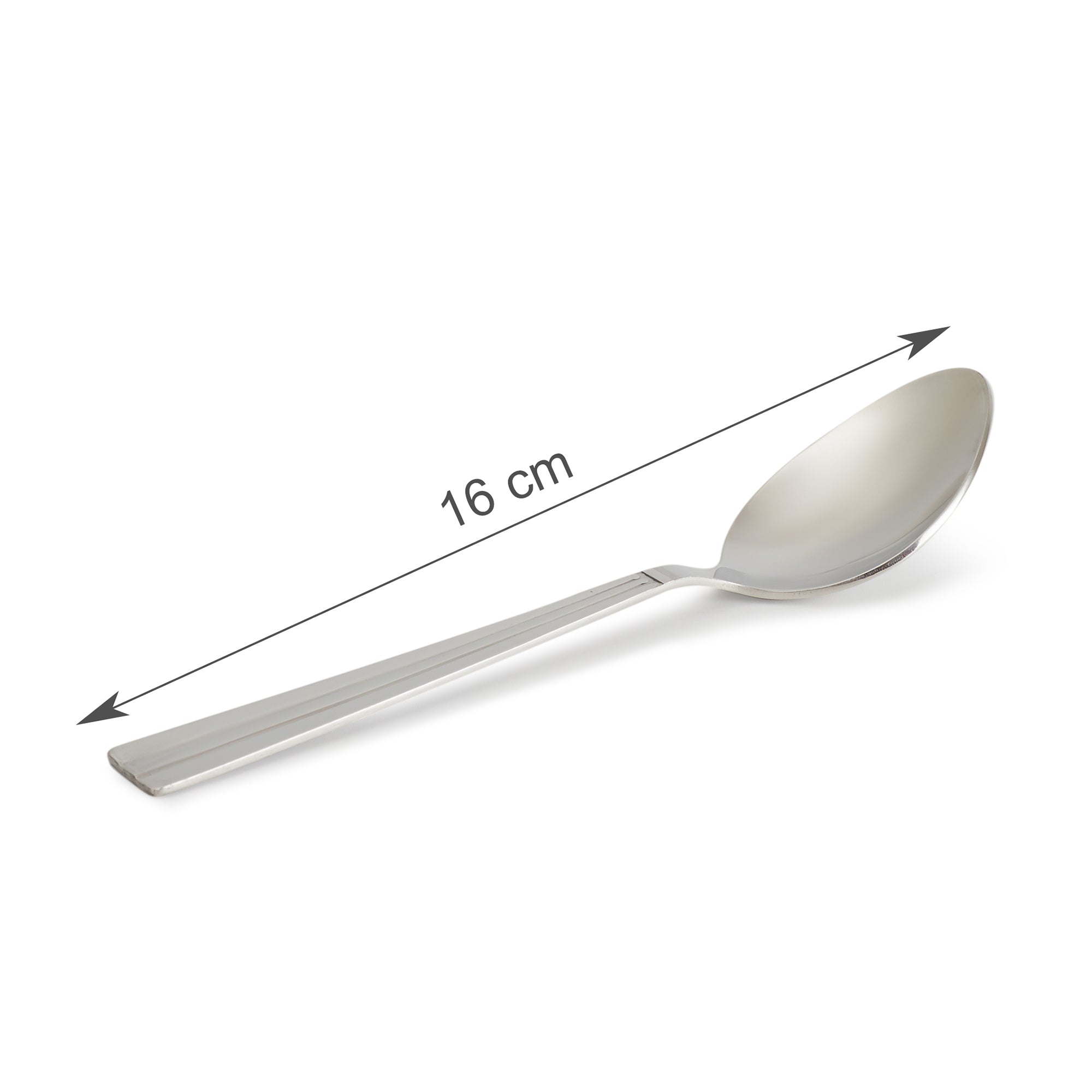 Utsav Stainless Steel Silk Cutlery Set of 24 Pieces With Stand in Silver Colour