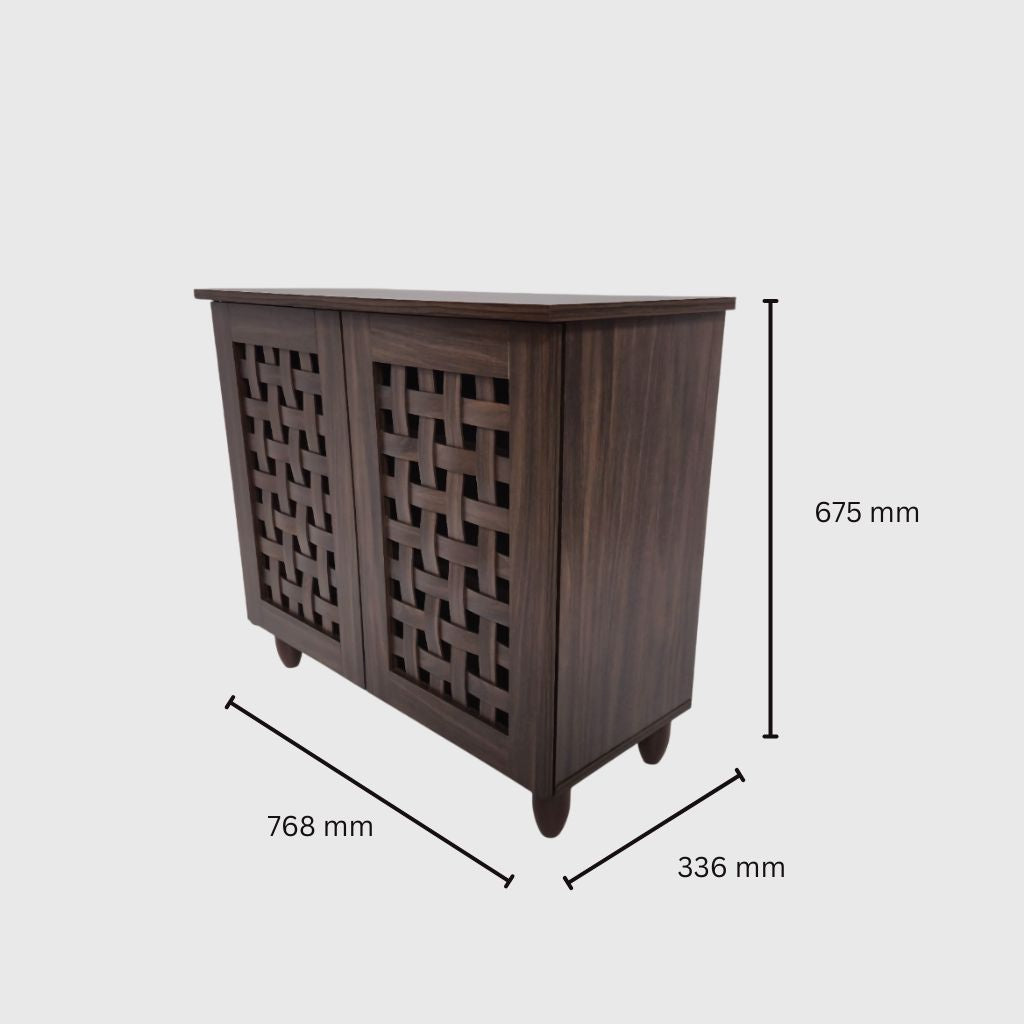 NESTE 2 DOOR SHOE RACK