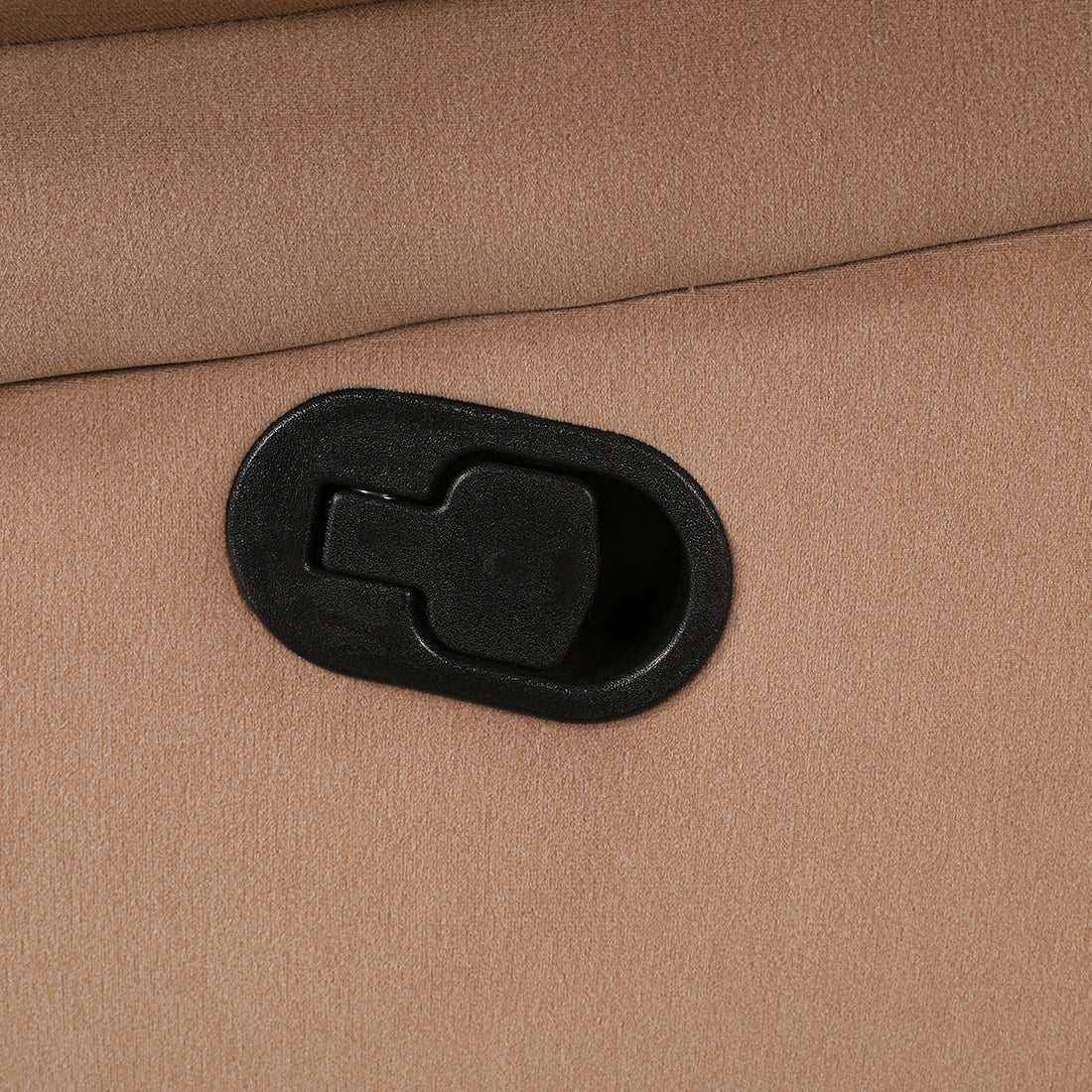 Attila Fabric Three Seater Recliner in Brown Colour