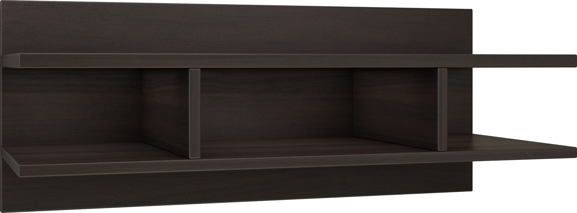 Cash Engineered Wood Wall Unit in Dark Walnut Colour
