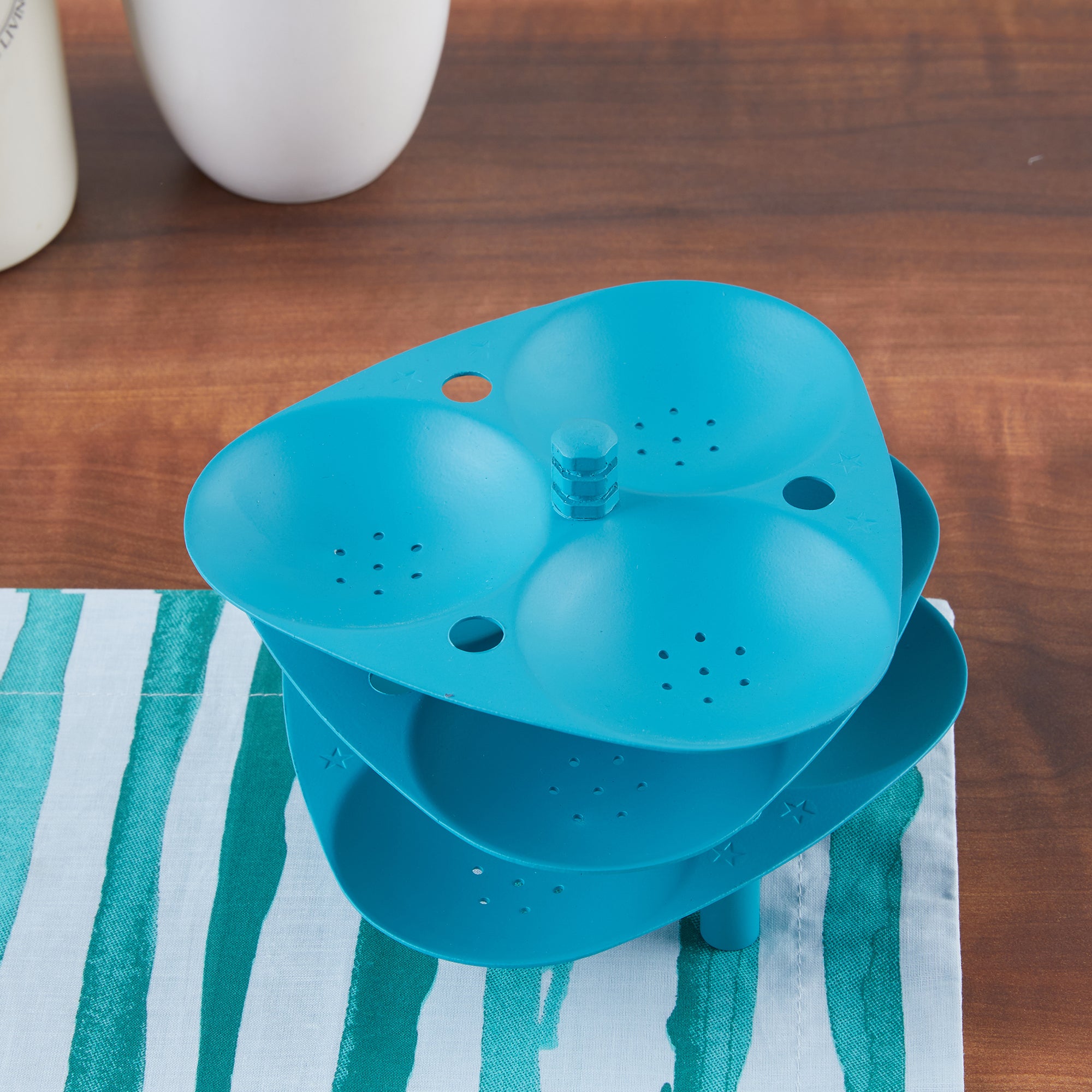 Bakalicious Aluminium 9 Cavity Idli Maker in Silver Colour