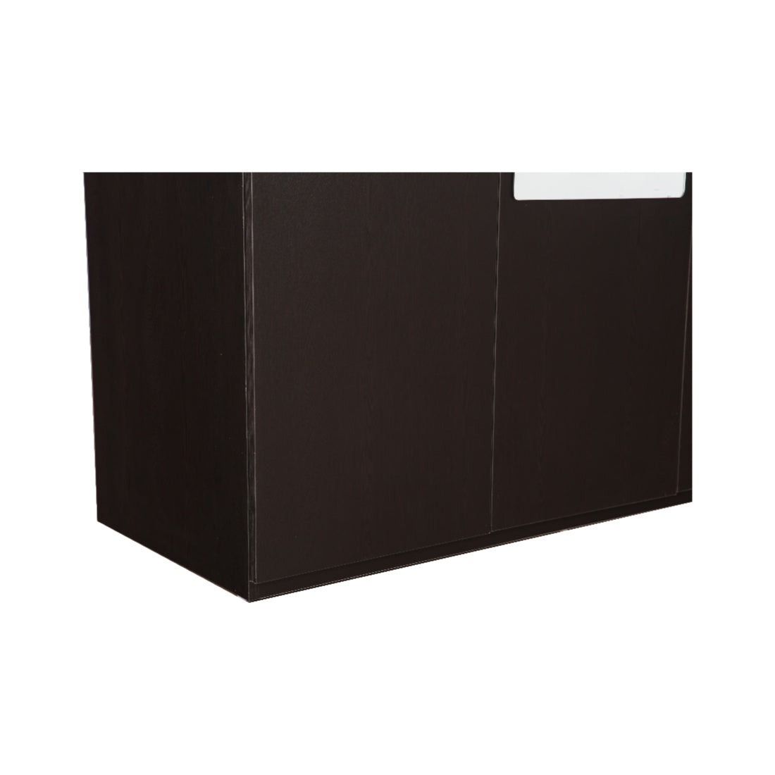 Swirl Three door Wardrobe in Wenge Colour