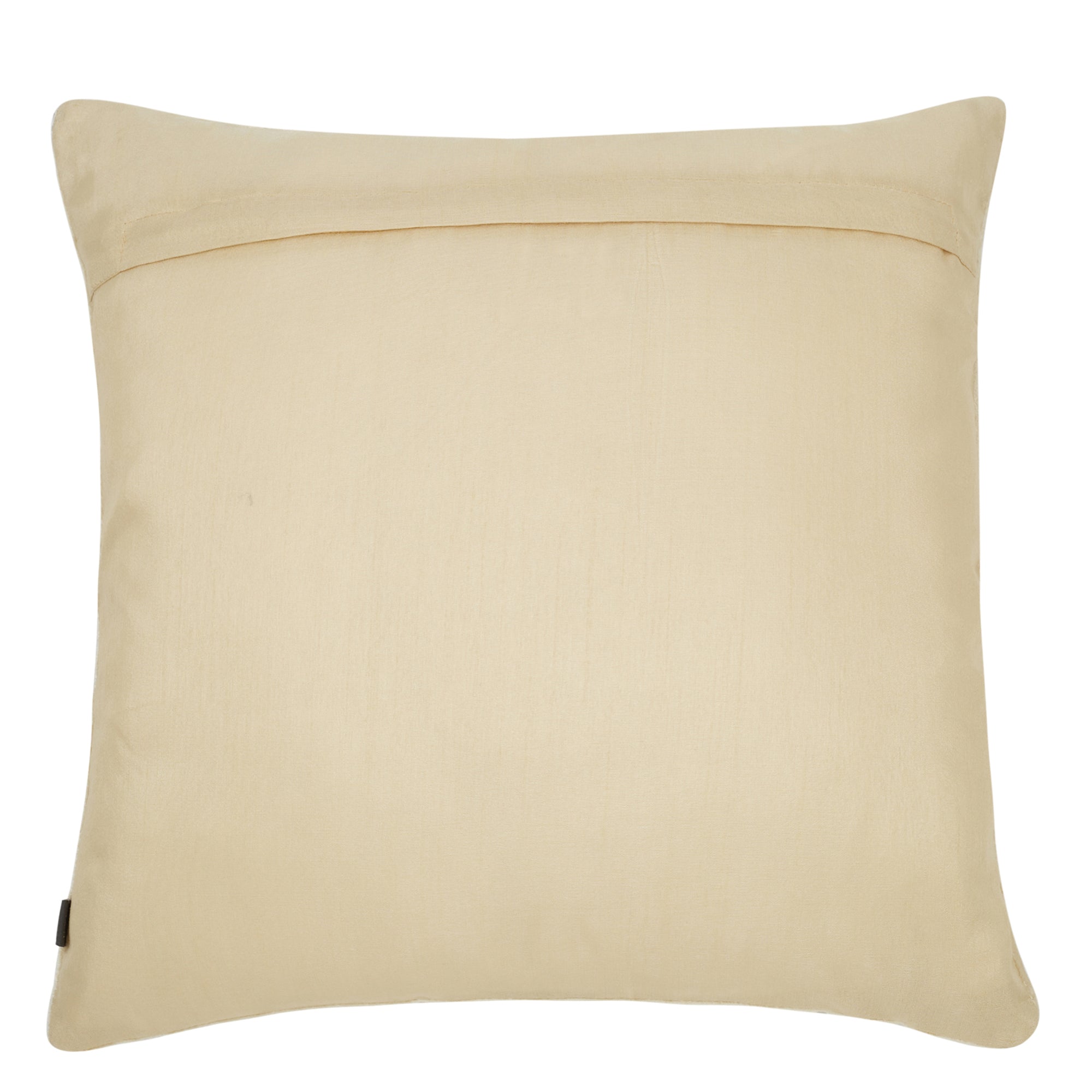 Silkroute Ornamented Cushion Cover 40x40 Cm in Beige Colour