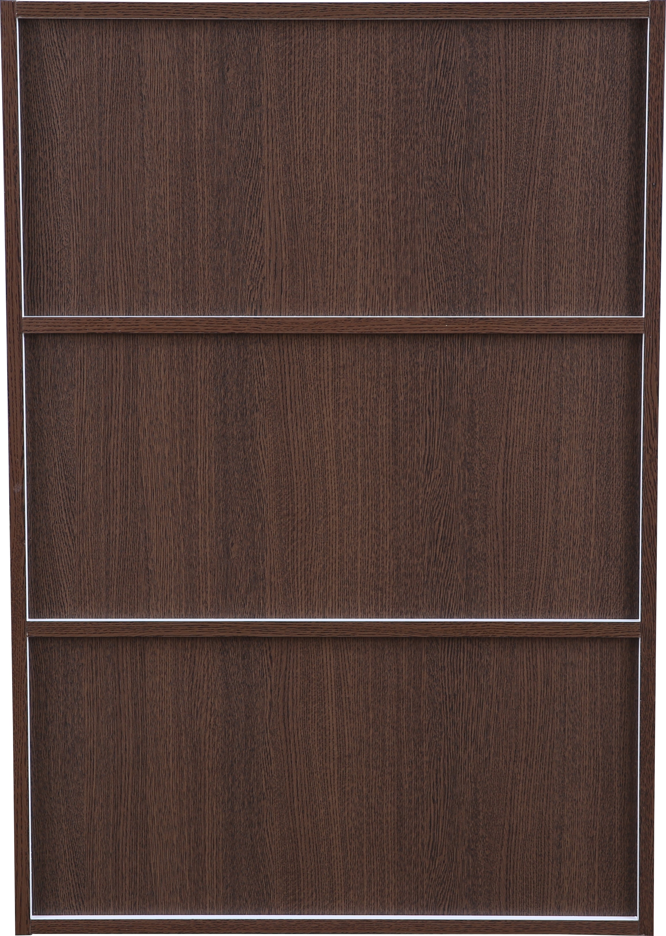 Mezzola Engineered Wood 3 Tier Bookshelf Large in Wenge Colour