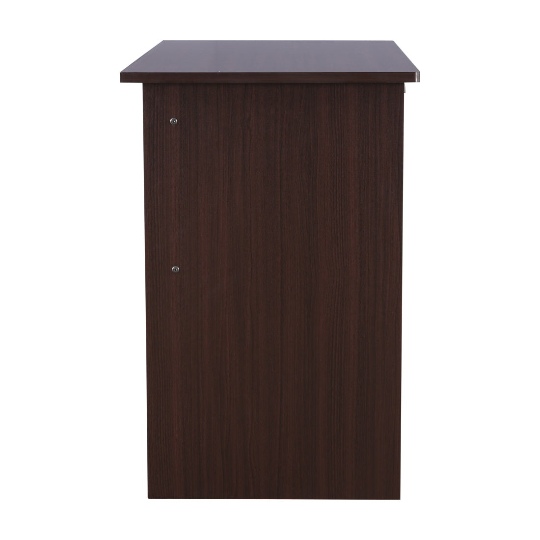Simply Engineered Wood Study Table with 3 Drawer in Walnut Colour