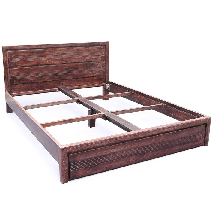 Rodley Engineered Wood Shoe Rack in Walnut Colour