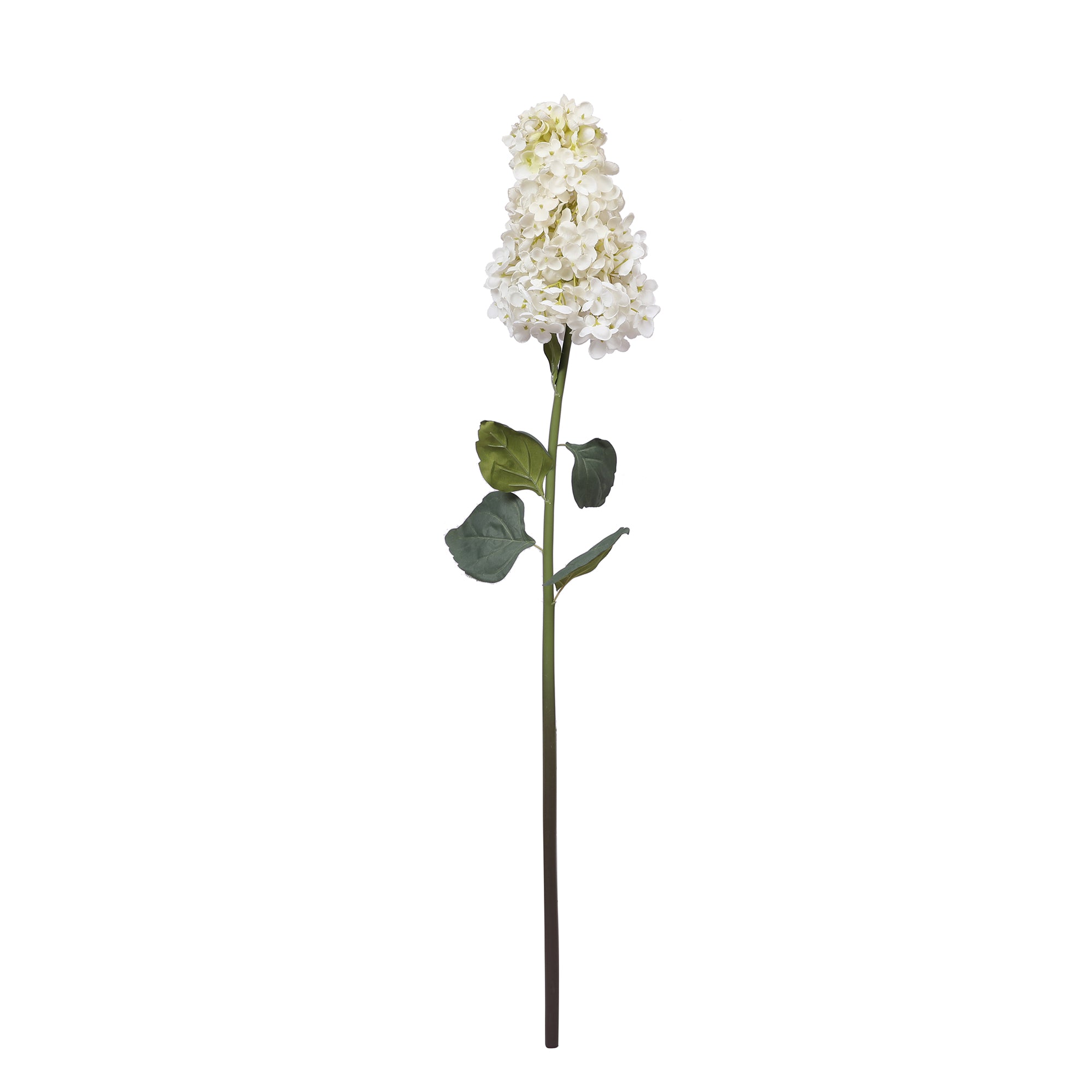 Blume Artificial Flower Hydrangea Stem 88cm in White Colour By Living Essence
