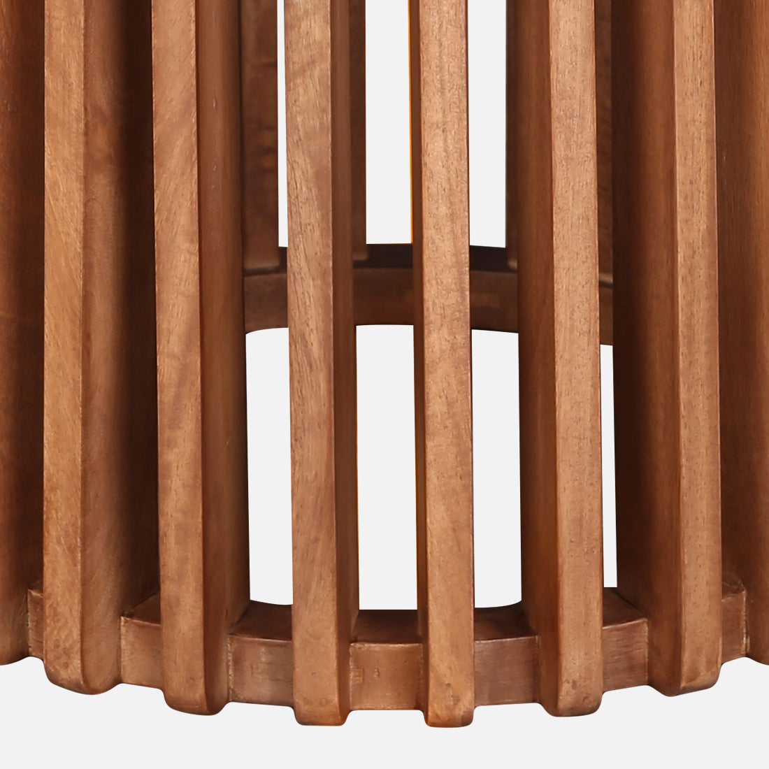 Haku Side Table in Walnut Colour