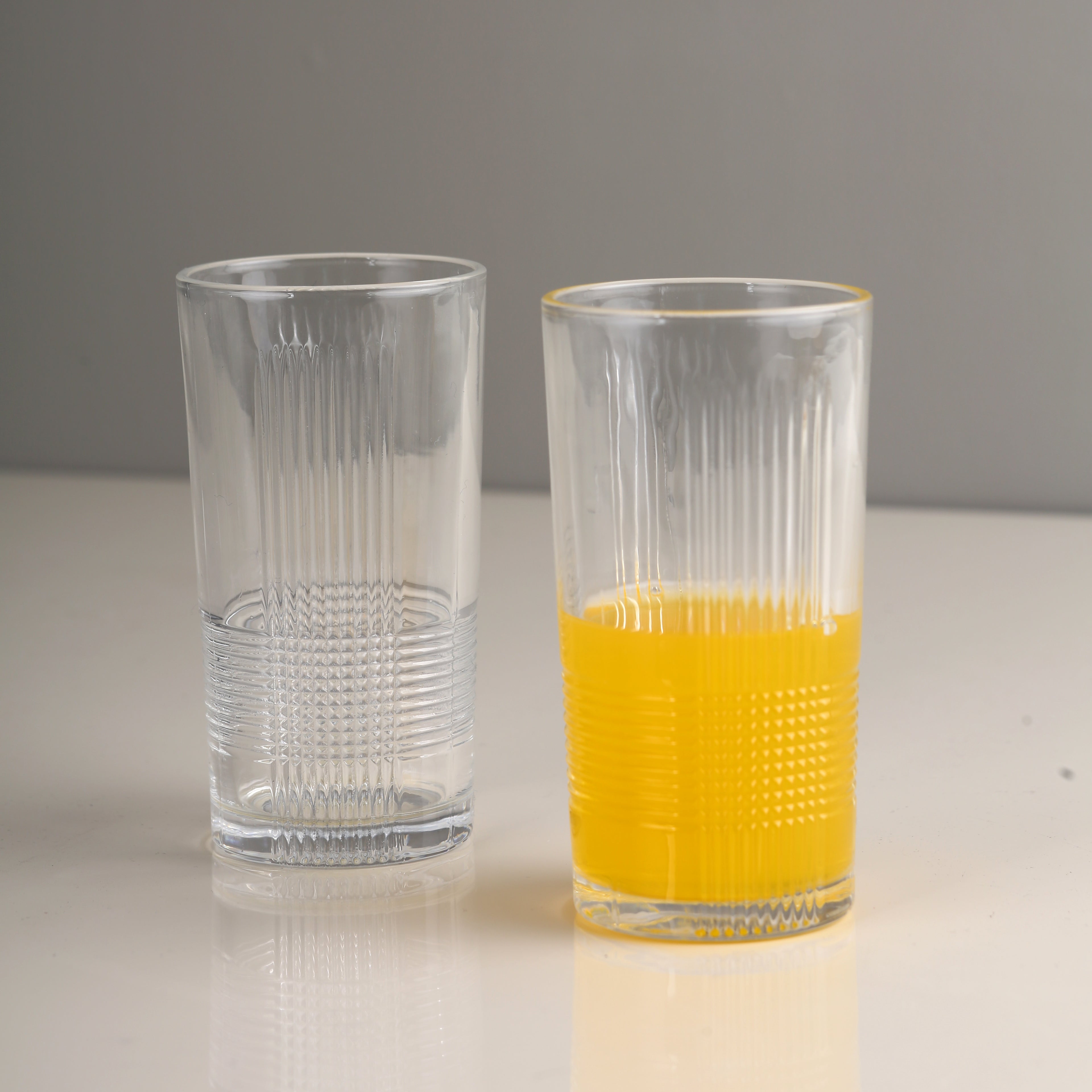 Brussels Water Glass Set of 6 Pcs in Transparent Colour