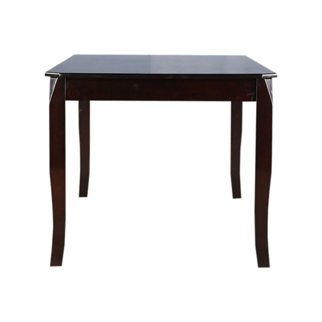 Cardiff Solidwood 6 Seater Dining Table in Expresso Colour