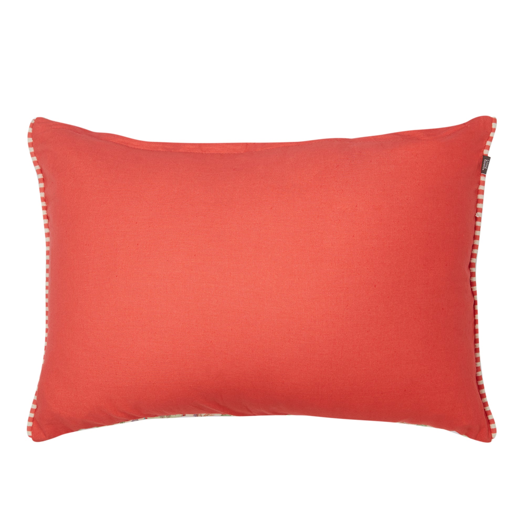Indian Botanical Cotton Cushion Cover 30x50 cm in Multi Colour