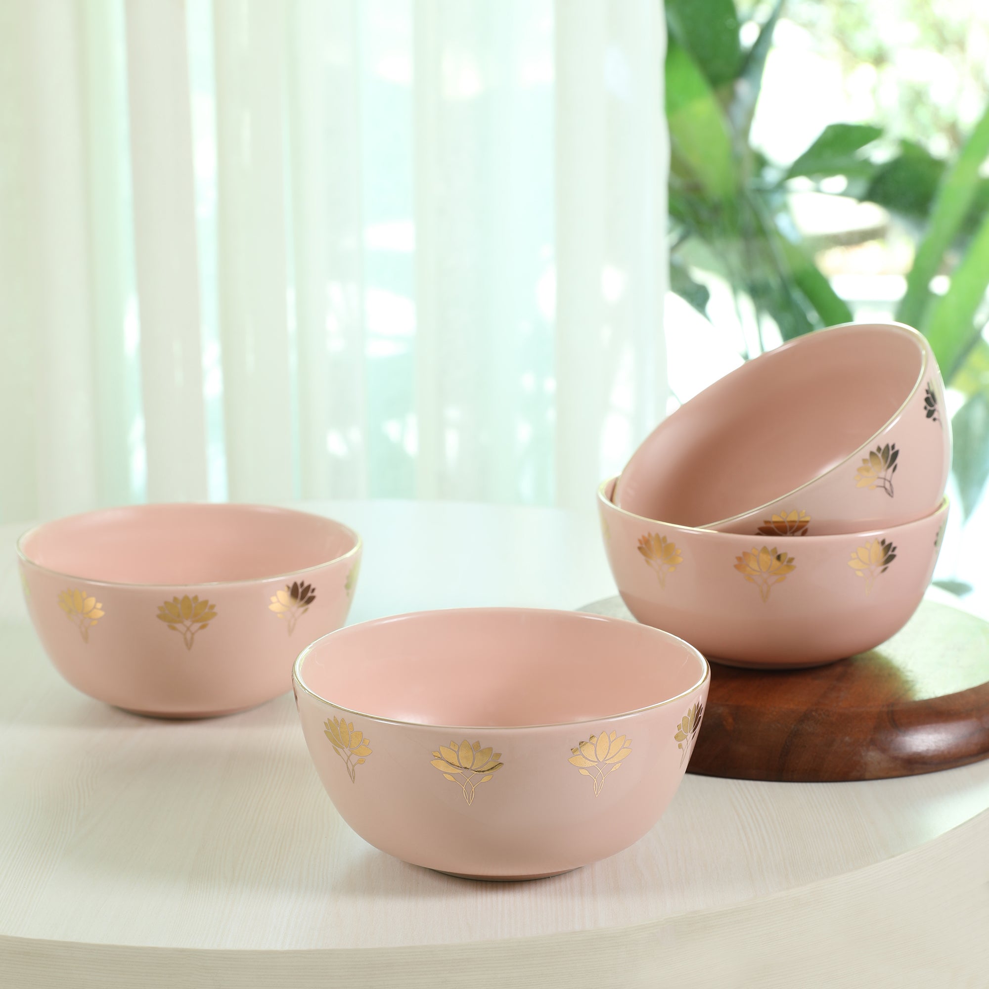 Living Essence Vanya Soup Bowl 14 Cm Set of 4Pcs