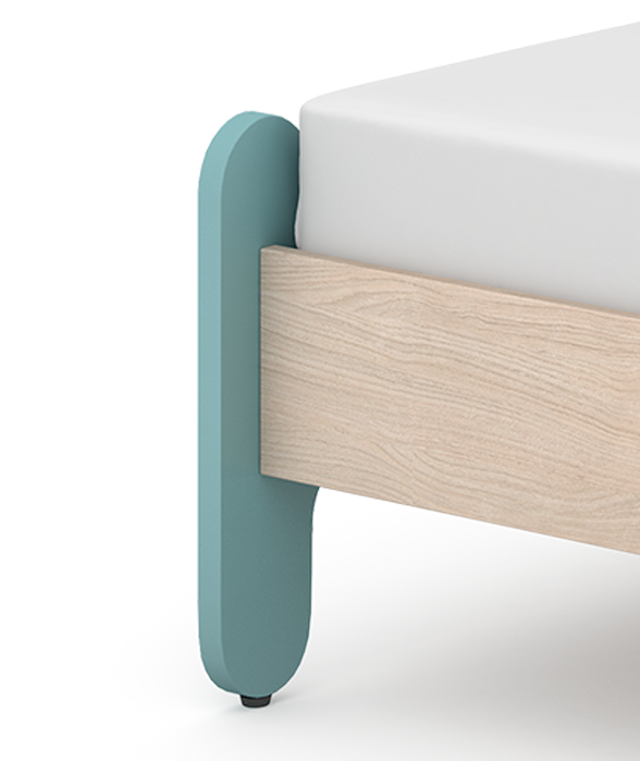 Stargazer Single Bed in Marine Teal Colour
