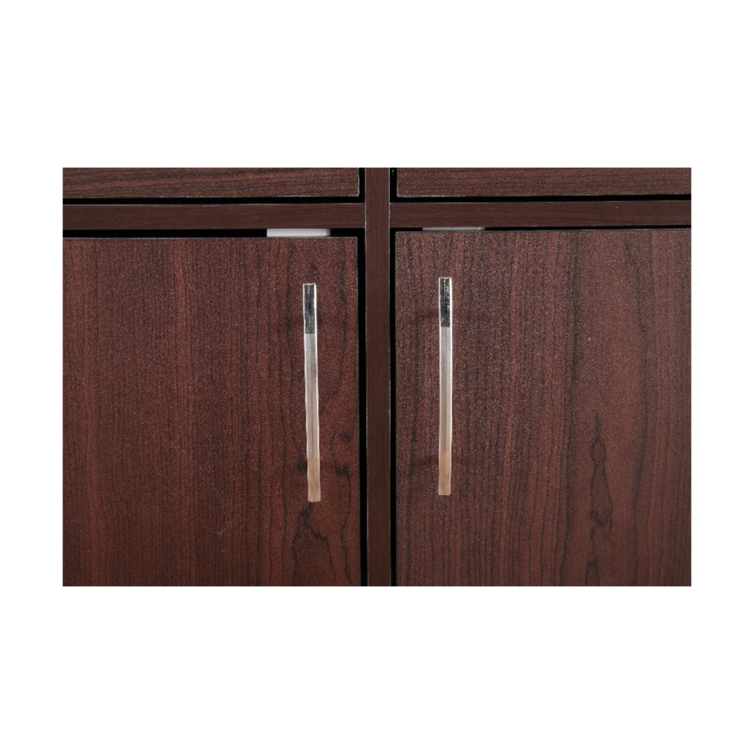 Albert Engineered Wood 2 Door Cabinet in Cherry Brown Colour