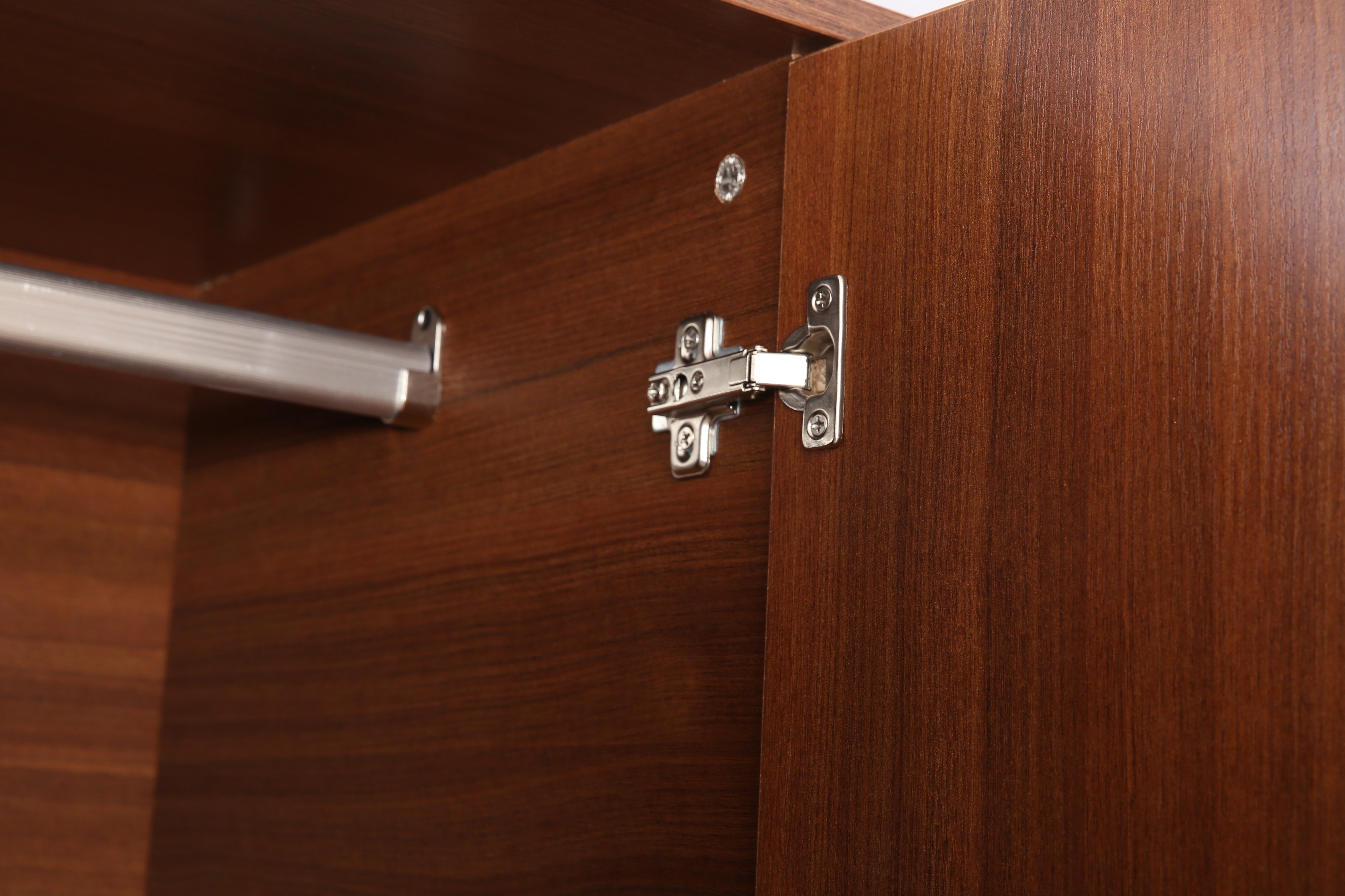 Premier 3 door wardrobe in Walnut Colour