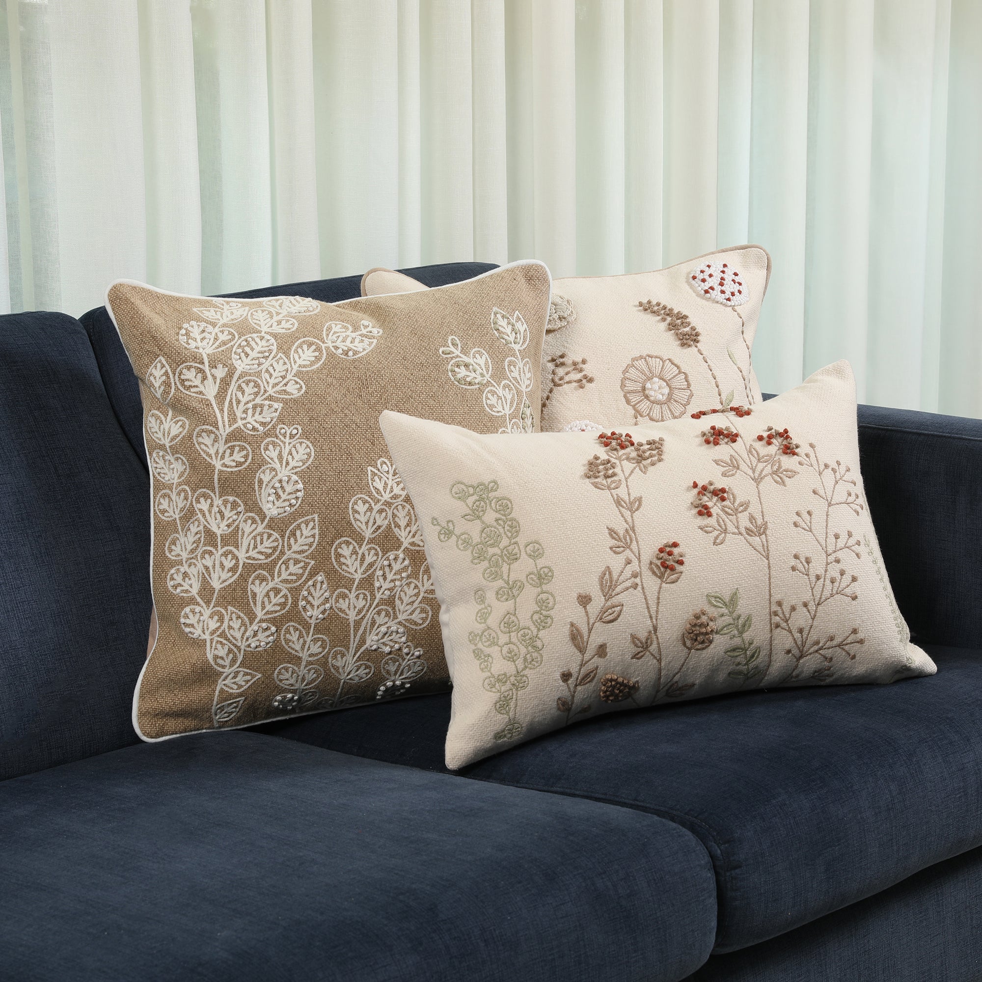 Modern Chic Cushion Cover Natural, 30X45cm