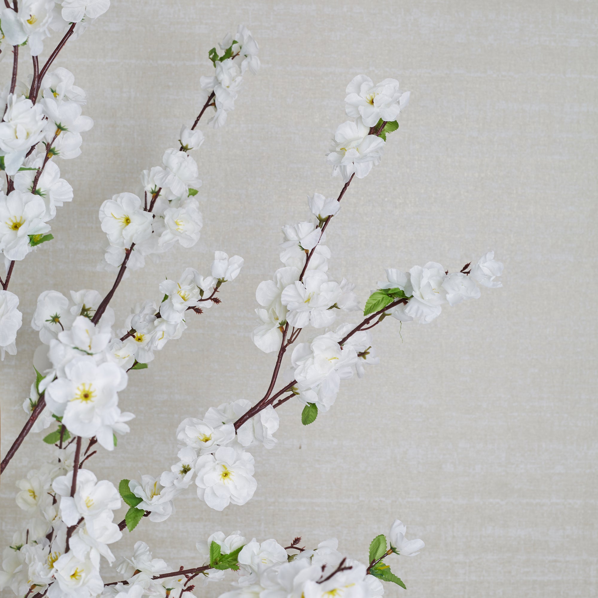 Ilana Artificial Peach Blossom Potted Tree 160Cm in White Colour