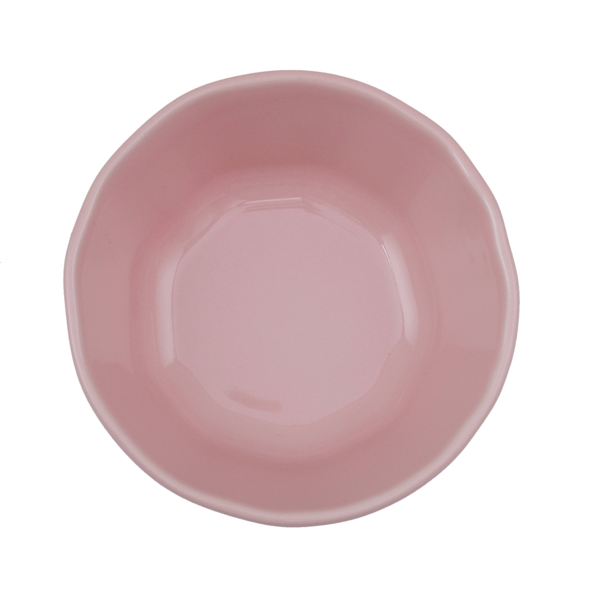 Palette Ceramic Cereal Bowl in Pink Colour