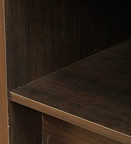 Murano Marble Finish Top Center Table in Wenge Colour