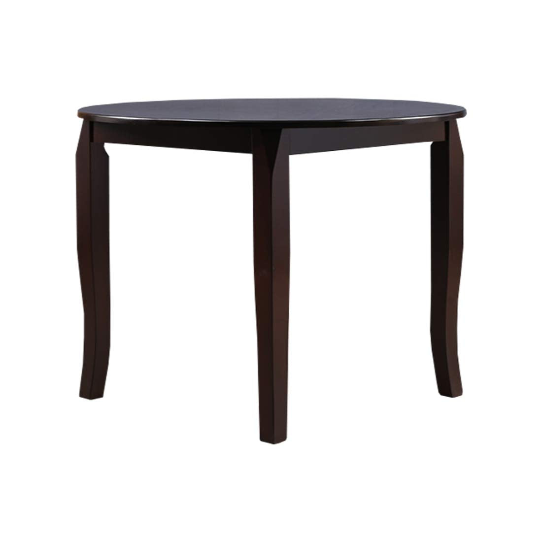 Cardiff Rubber Wood Four Seater Dining Table in Expresso Colour