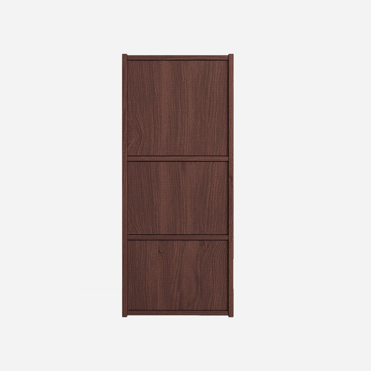 Albert Engineered Wood 3 Tier Cabinet in Cherry Brown Colour