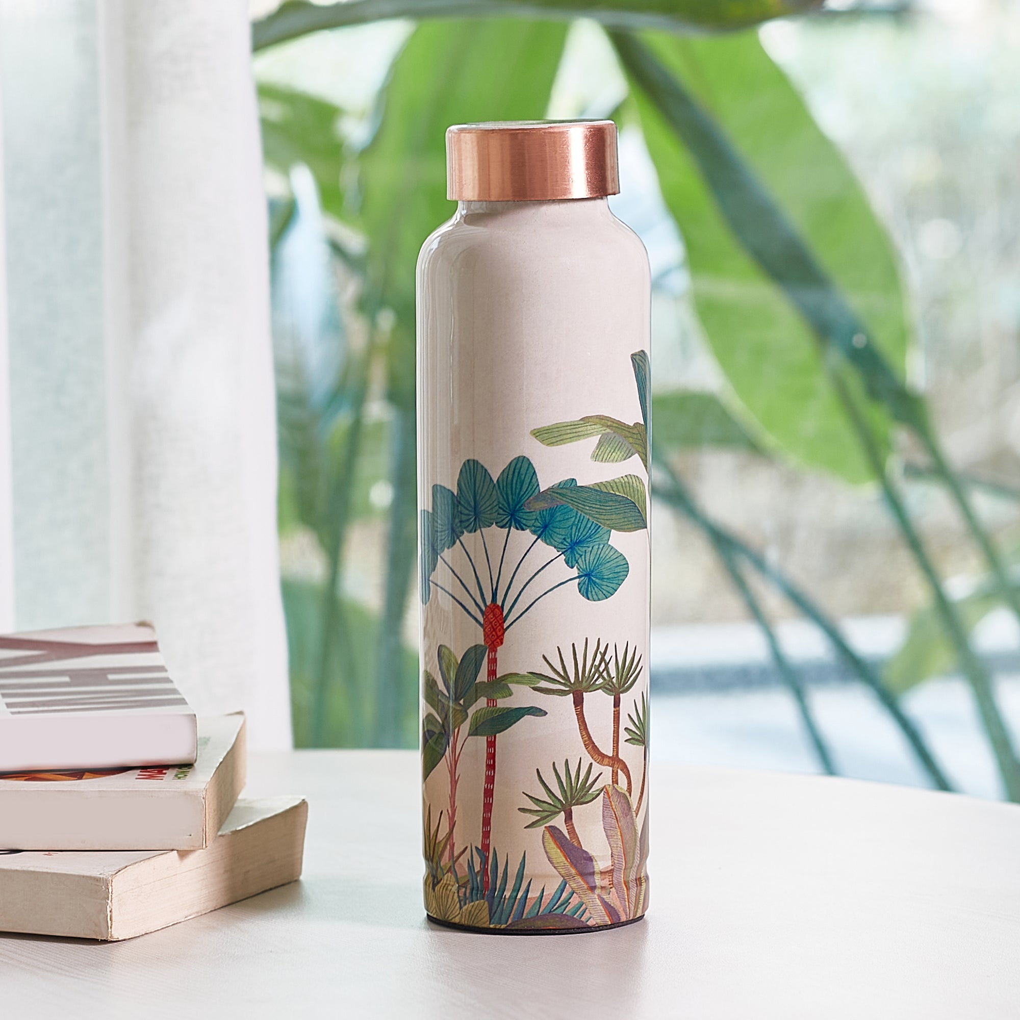 Oasis Copper Copper Bottle 1 Litre in Multi Colour