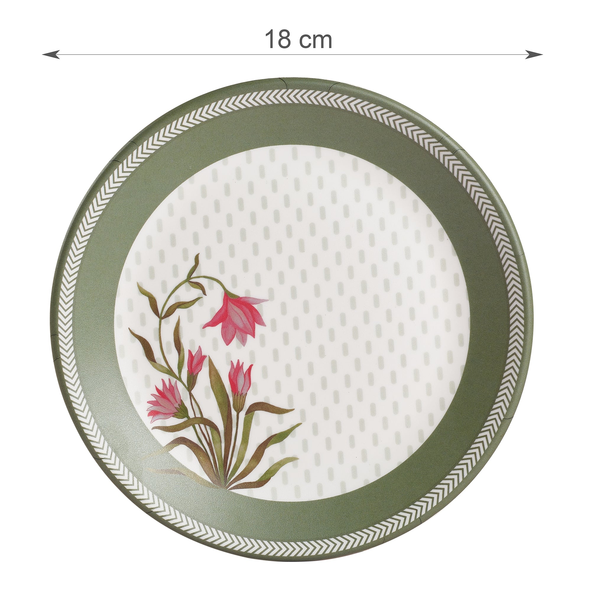 Living Essence Nelumbra Small Plate 7.5 Inch Set of 2Pcs