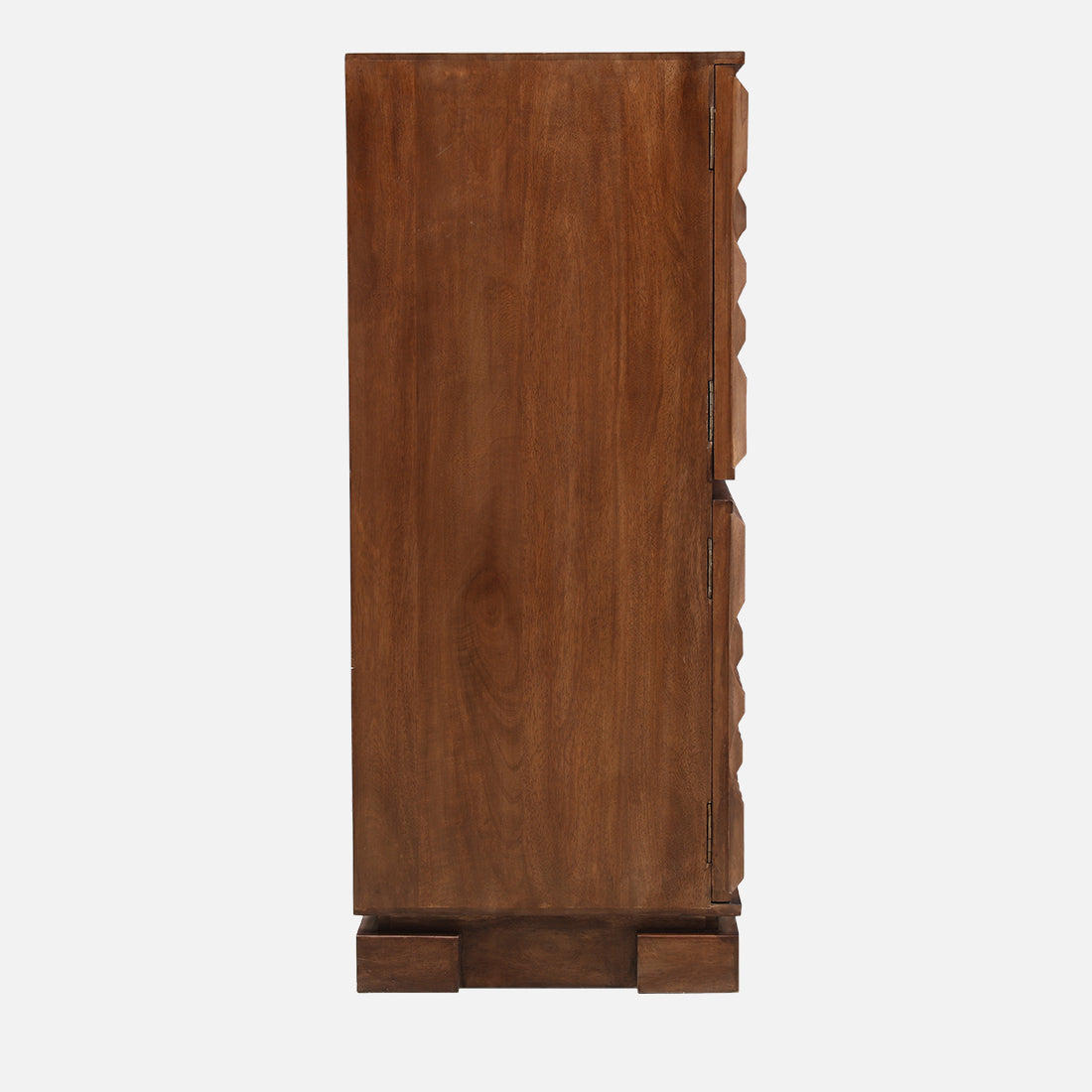 Isak Solidwood Bar Unit in Walnut Colour