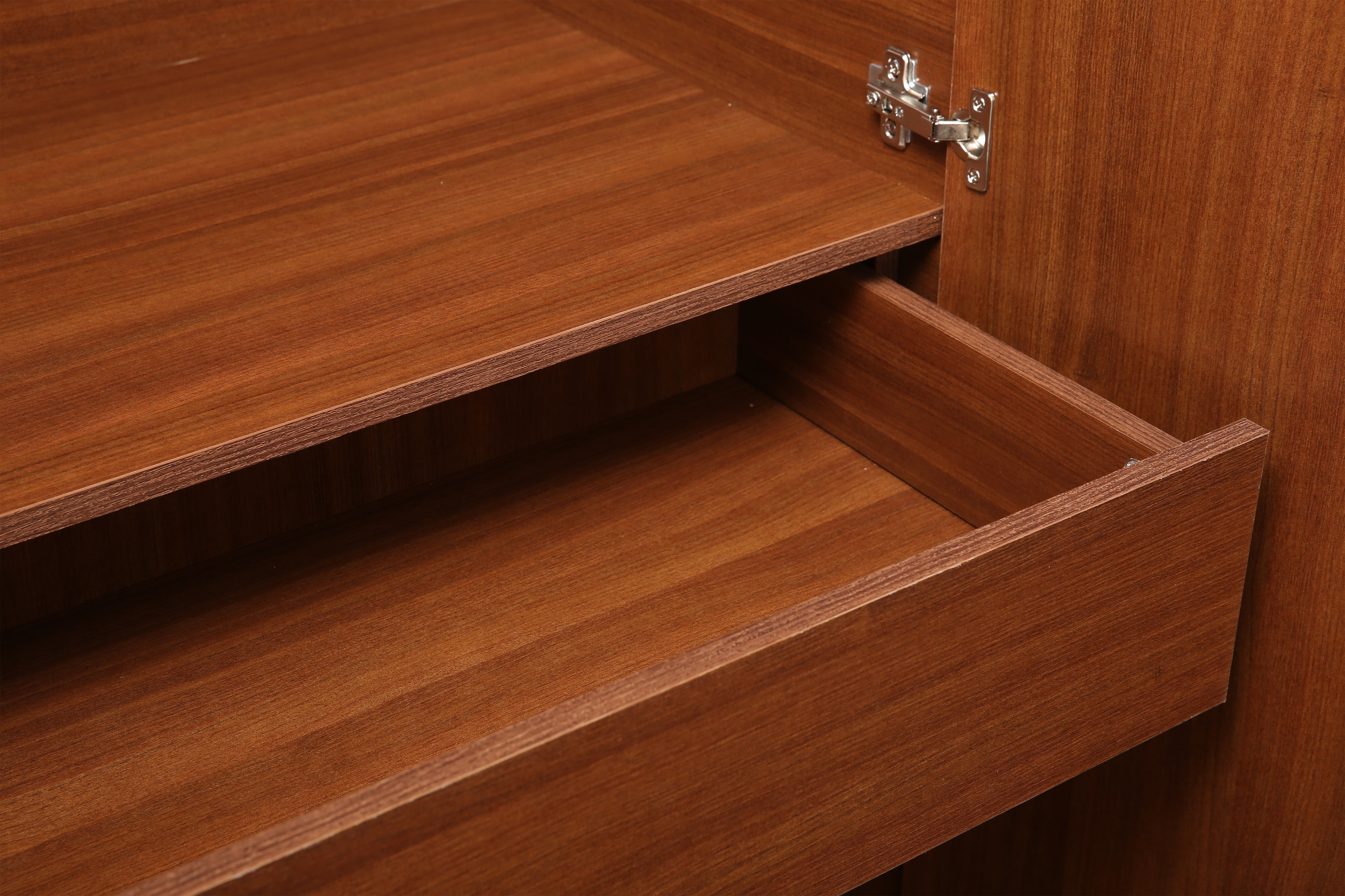 Premier 3 door wardrobe in Walnut Colour