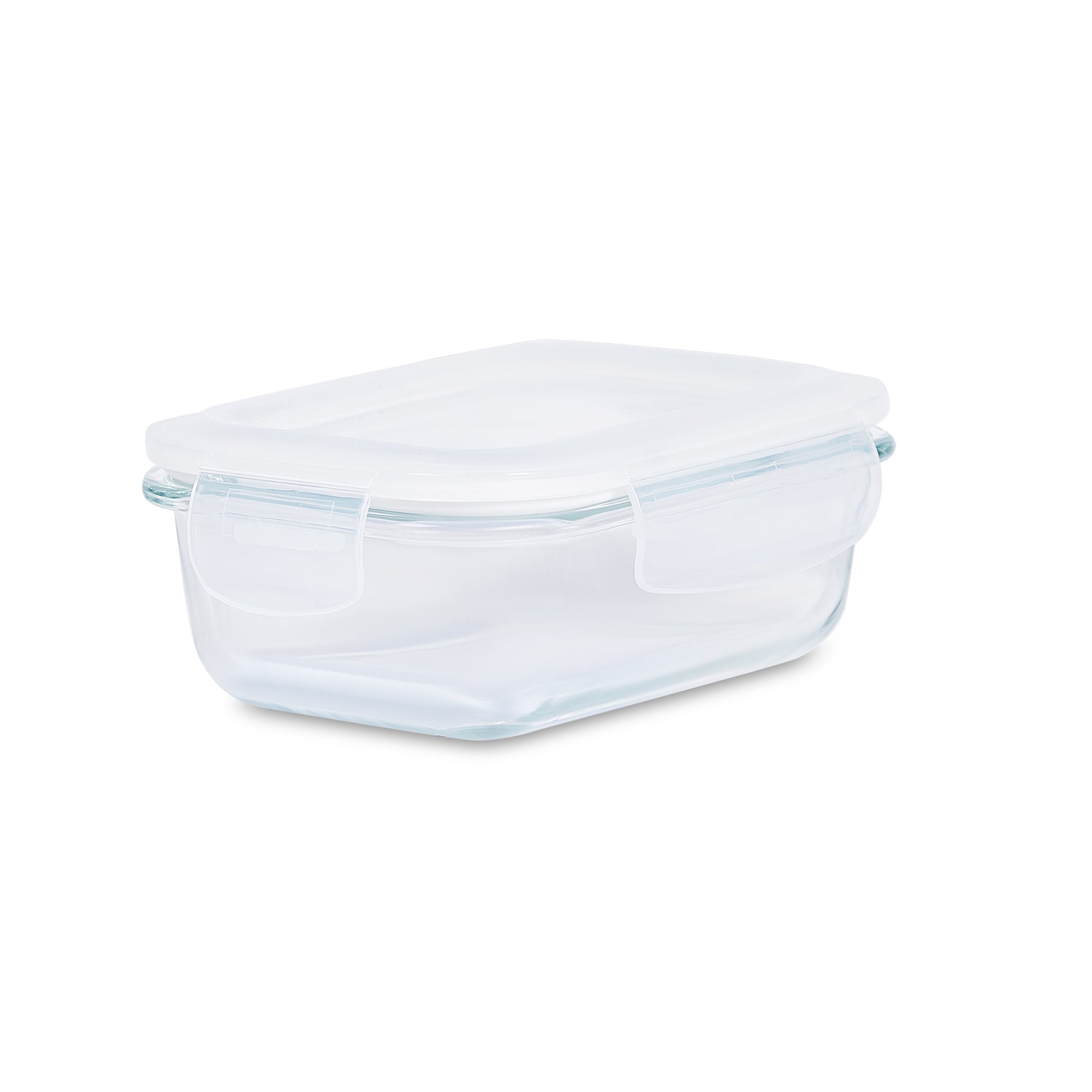 Fiesta Borosilicate Glass Clip Lock Container Set of 3 in Clear Colour