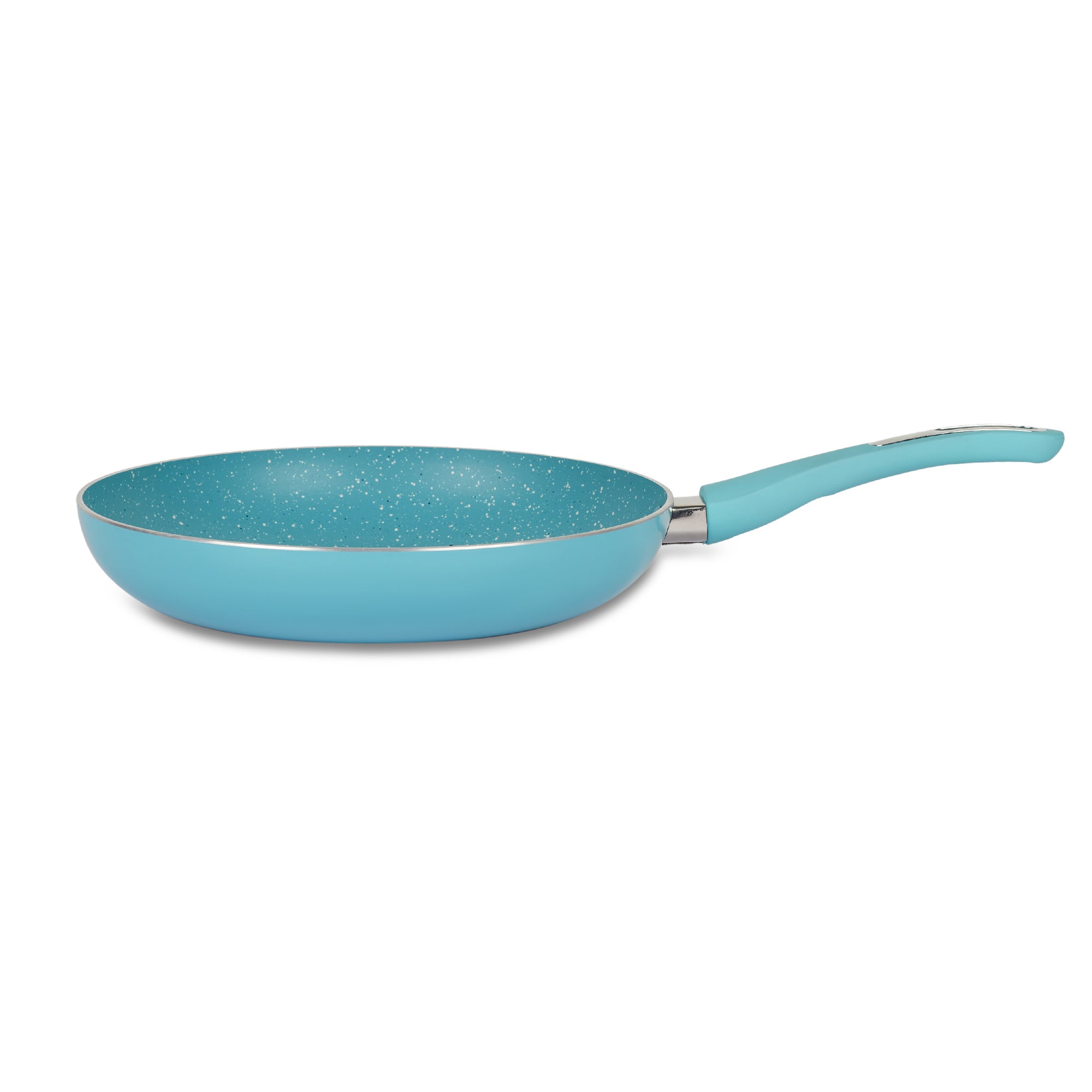 MasterCook+ 100% Virgin Aluminium Non-Stick Fry Pan 24cm in Teal Colour