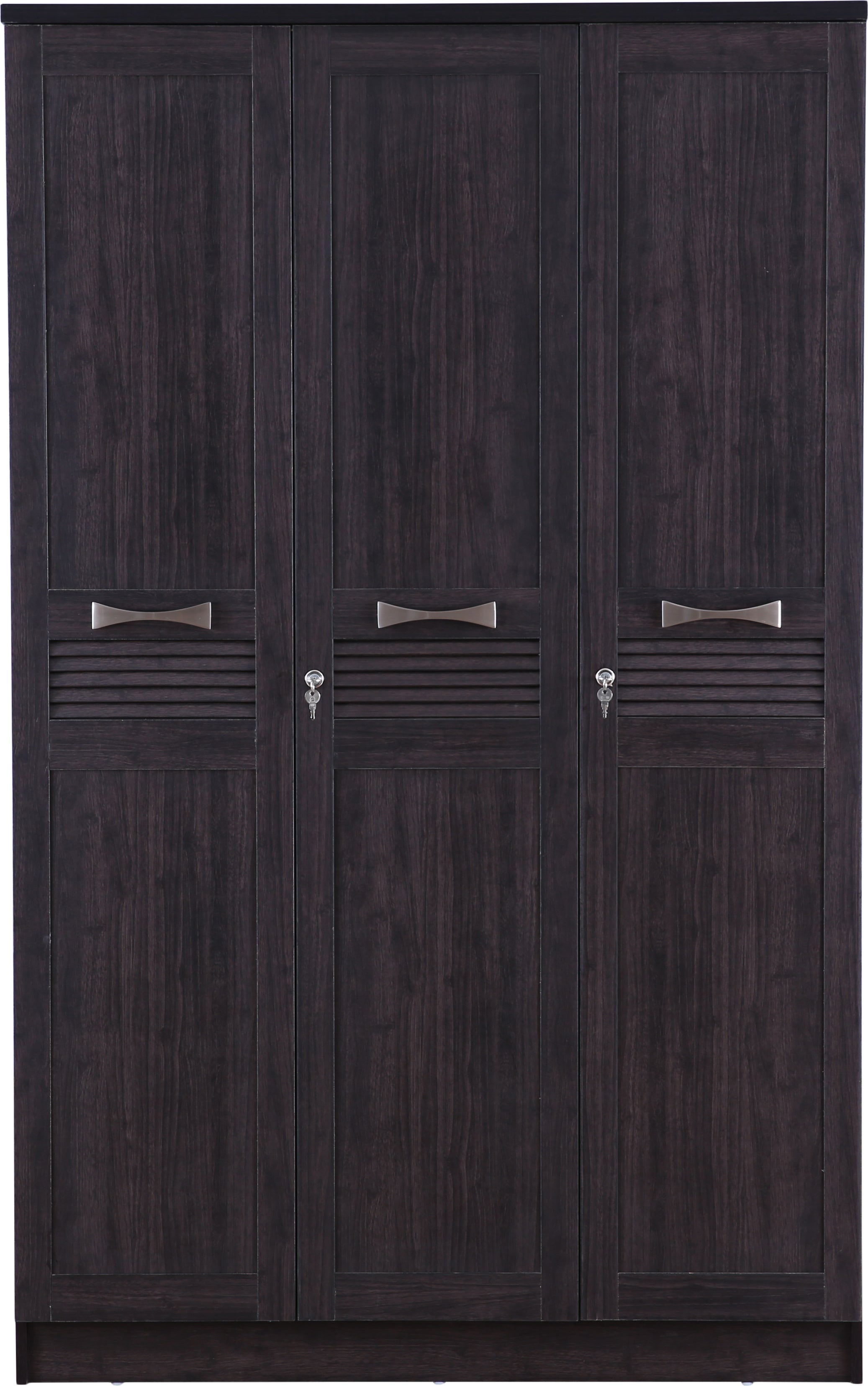 Bolton Three door Wardrobe in Wenge Colour