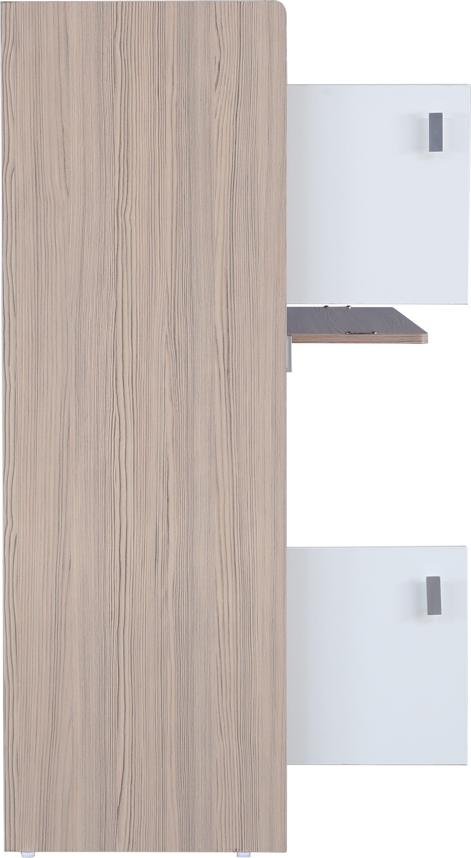 Ace Engineered Wood Study Table in White Colour
